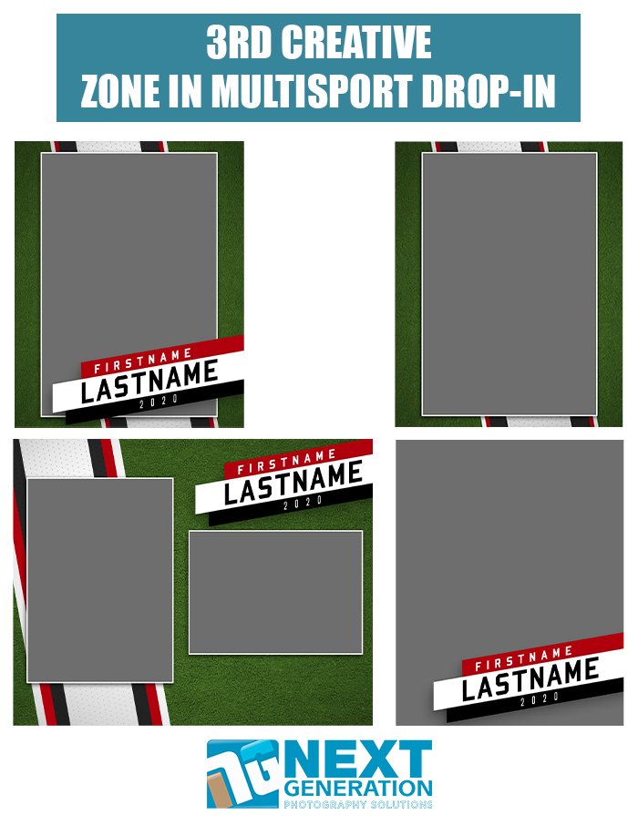 3rd Creative - Zone-In Multisport Drop-In Template