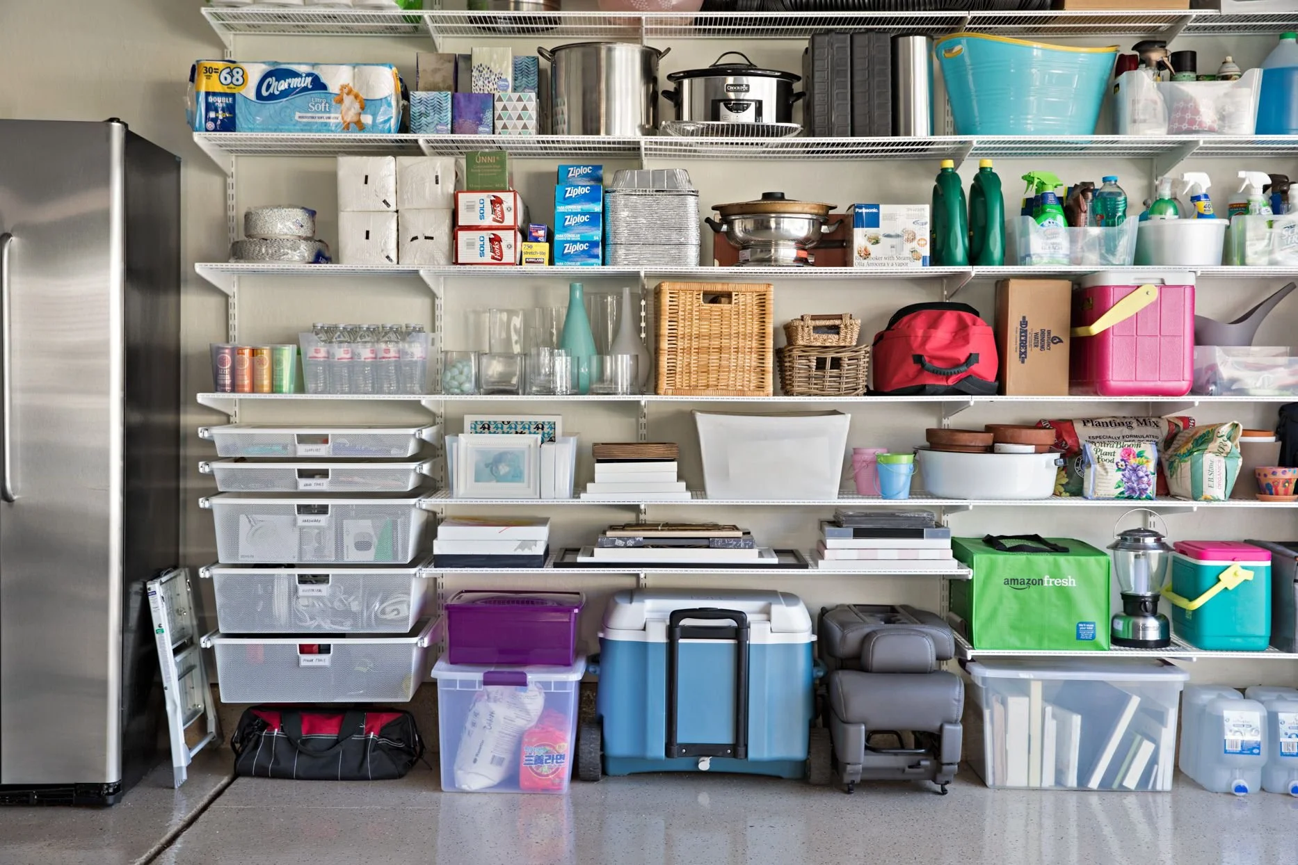 Garage + Storage Areas
