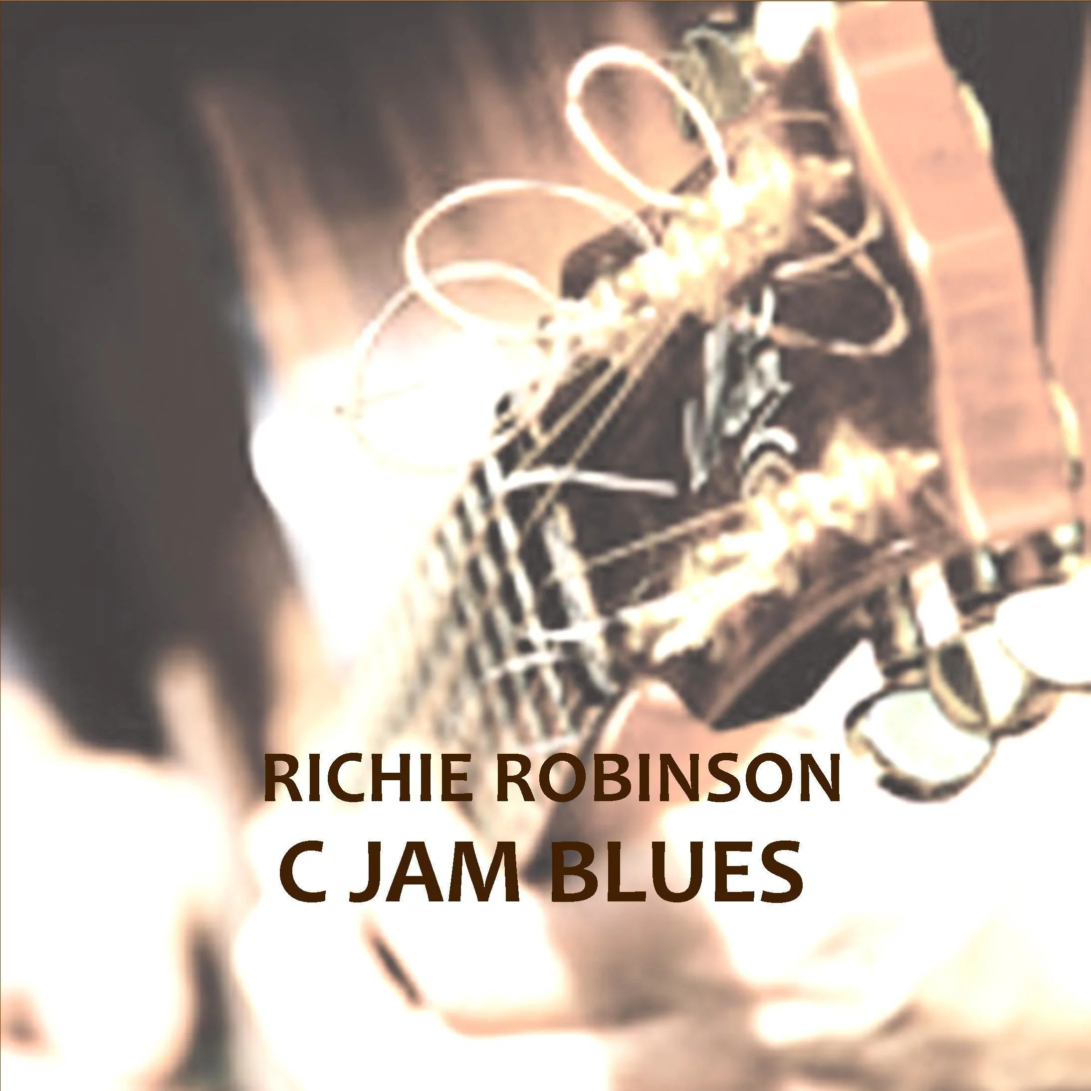 C Jam Blues Single Cover Artwork - Richie Robinson