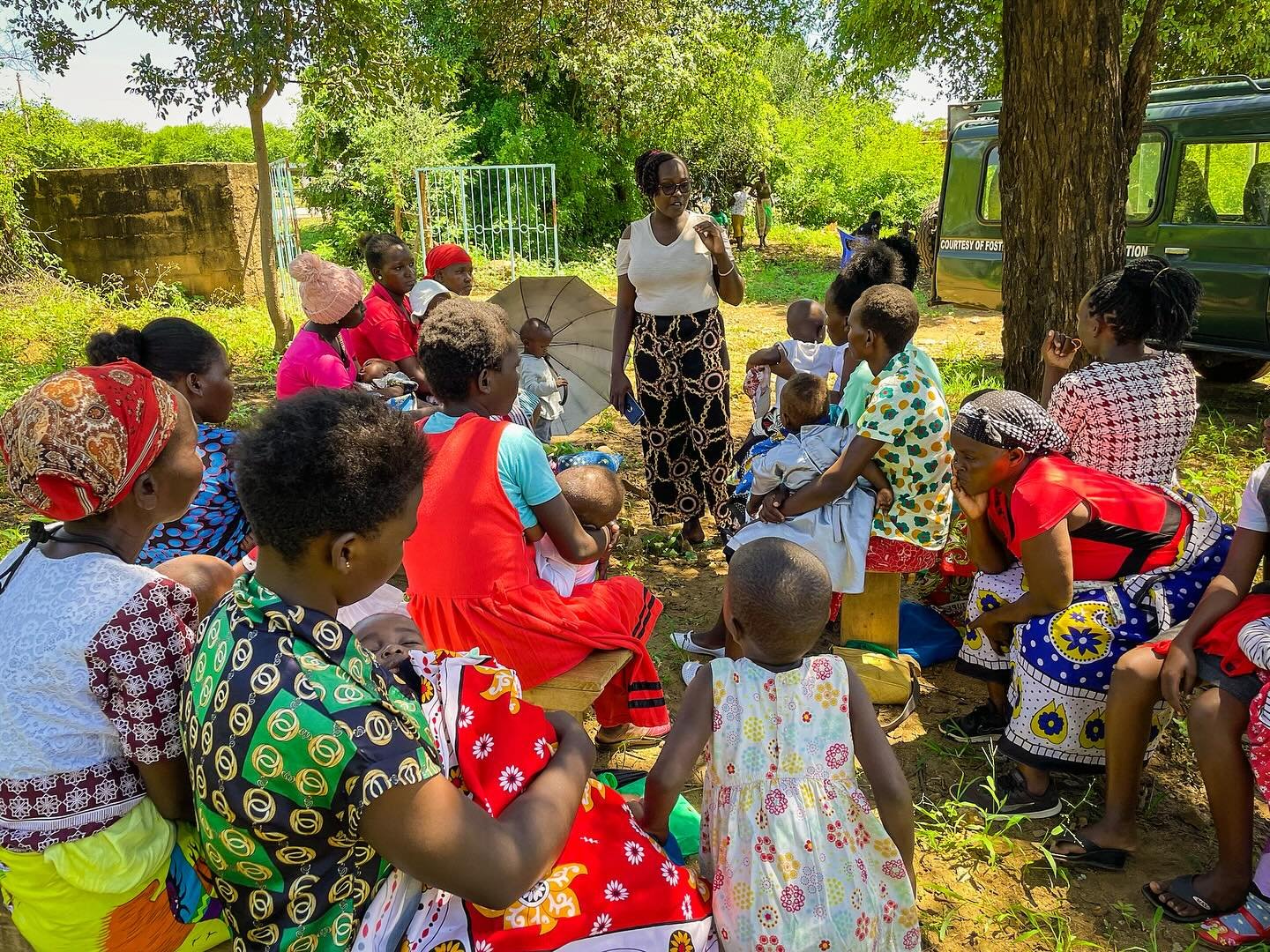 Tuesdays with HopeCore 🌱 Maternal Child Health Clinic at kiraro village today! Mothers were happy to learn about the danger sign in children, taught by our HopeCore health educators. Many of the mothers didn&rsquo;t know how to recognize or manage t