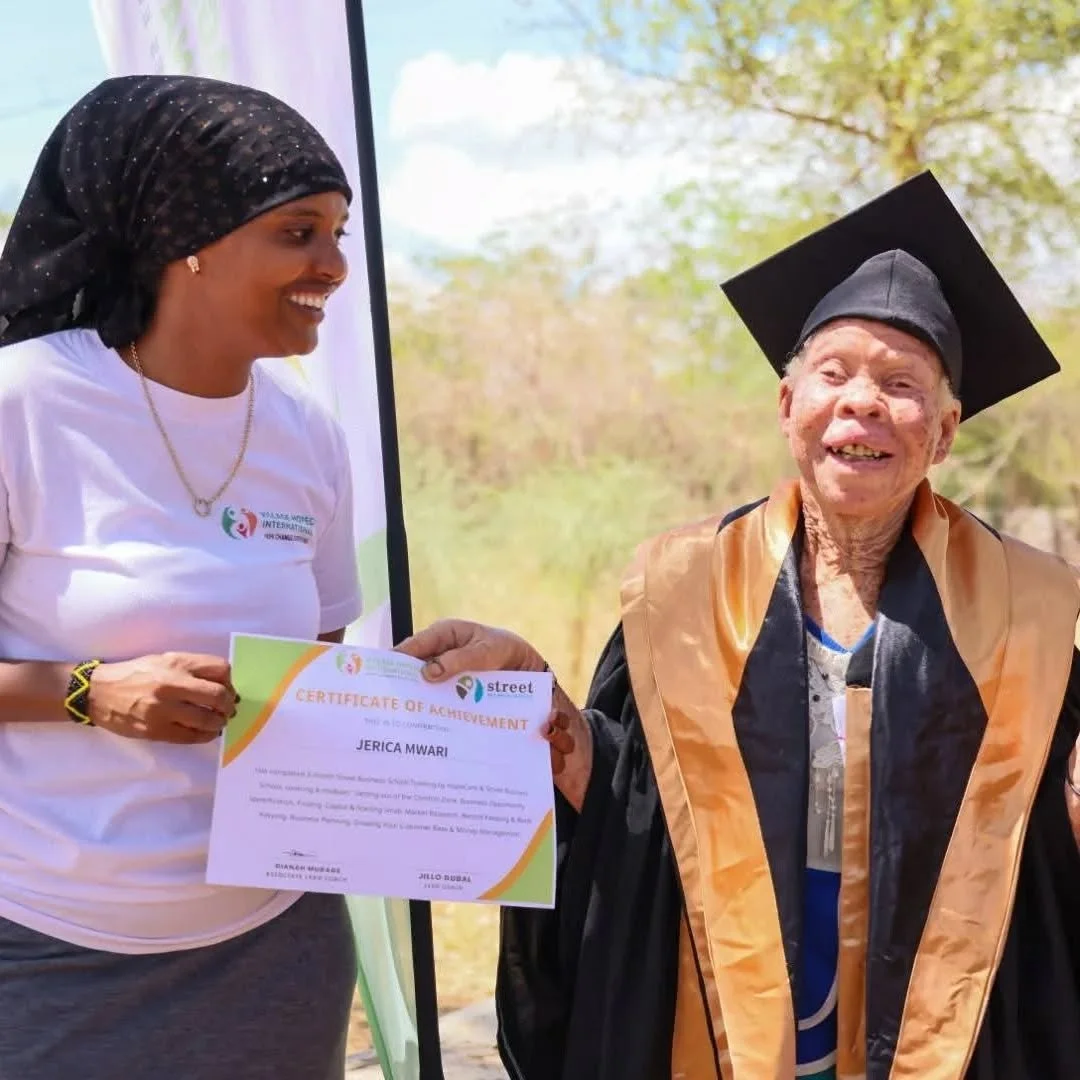 Gaichuiri Cohort Graduates!

It was a joyful and inspiring moment as 34 participants composed of differently abled individuals and caregivers proudly graduated after completing the Street Business School (SBS) training!

For many in this group, it wa