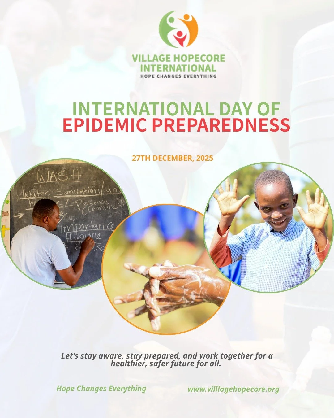 Preparedness today = healthier communities tomorrow! At HopeCore, we&rsquo;re committed to keeping communities healthy and resilient. Through our public health programs, we teach life-saving habits &mdash; from handwashing and hygiene to staying safe