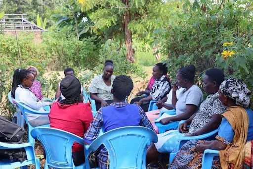 During our Micro Enterprise loan collection today, we met with community savings members of the Nuru Self-Help Group.

One of the beneficiaries, Gacheri, shared how the microenterprise loan she received helped her purchase a chaff cutter, making it e