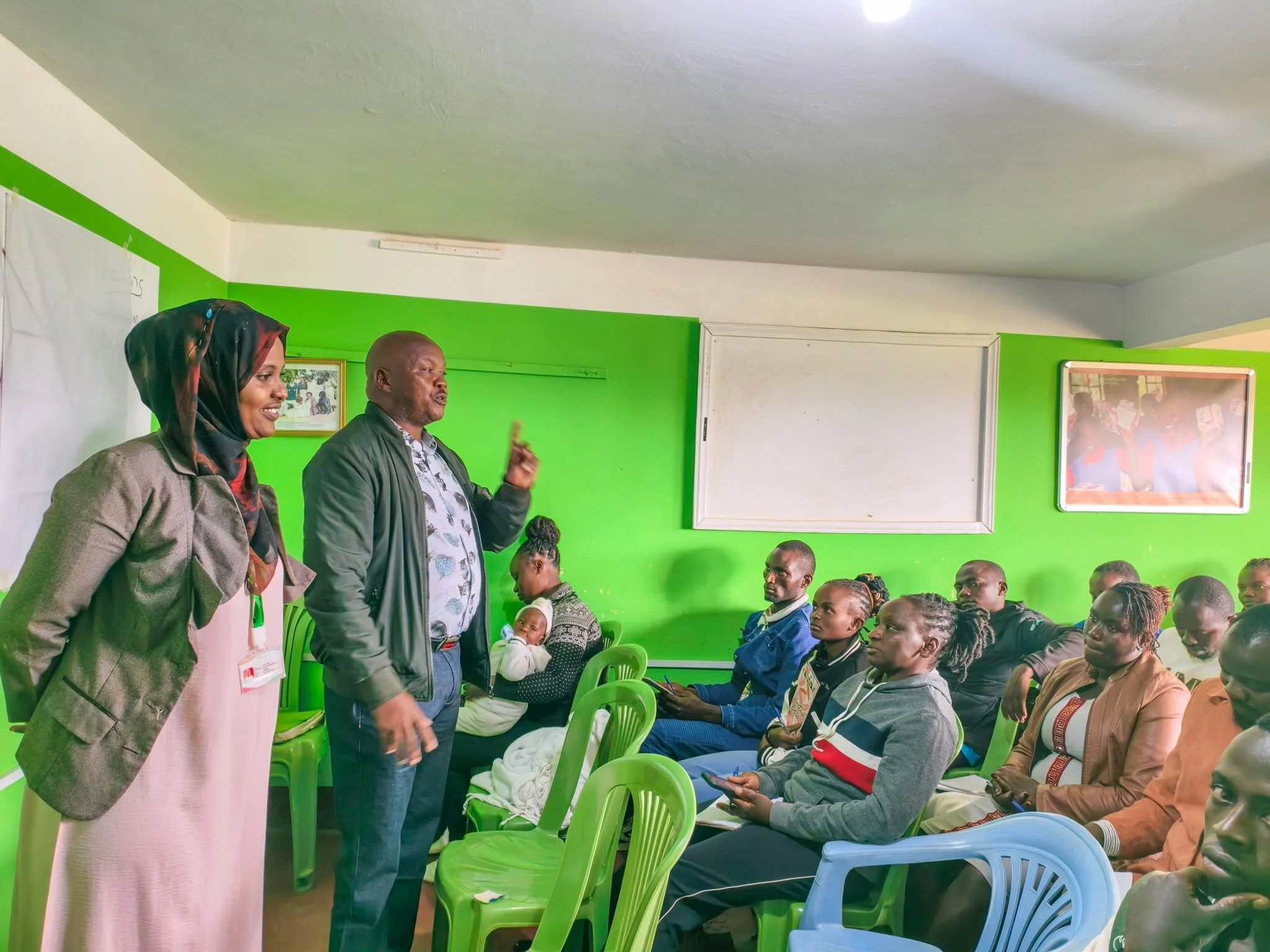 We recently hosted a Leadership Training for group leaders from our communities, and it was nothing short of inspiring! Over 40 leaders from 14 self-help groups came together for a powerful one-day session focused on the roles and responsibilities of