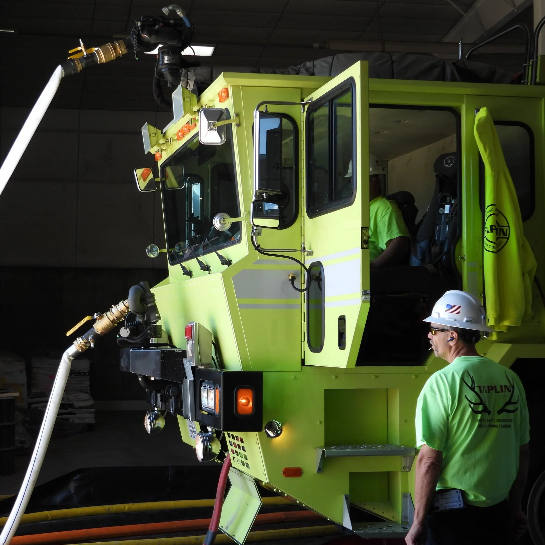 AFFF Transition—PFAS Decontamination and Outbound Test Captures