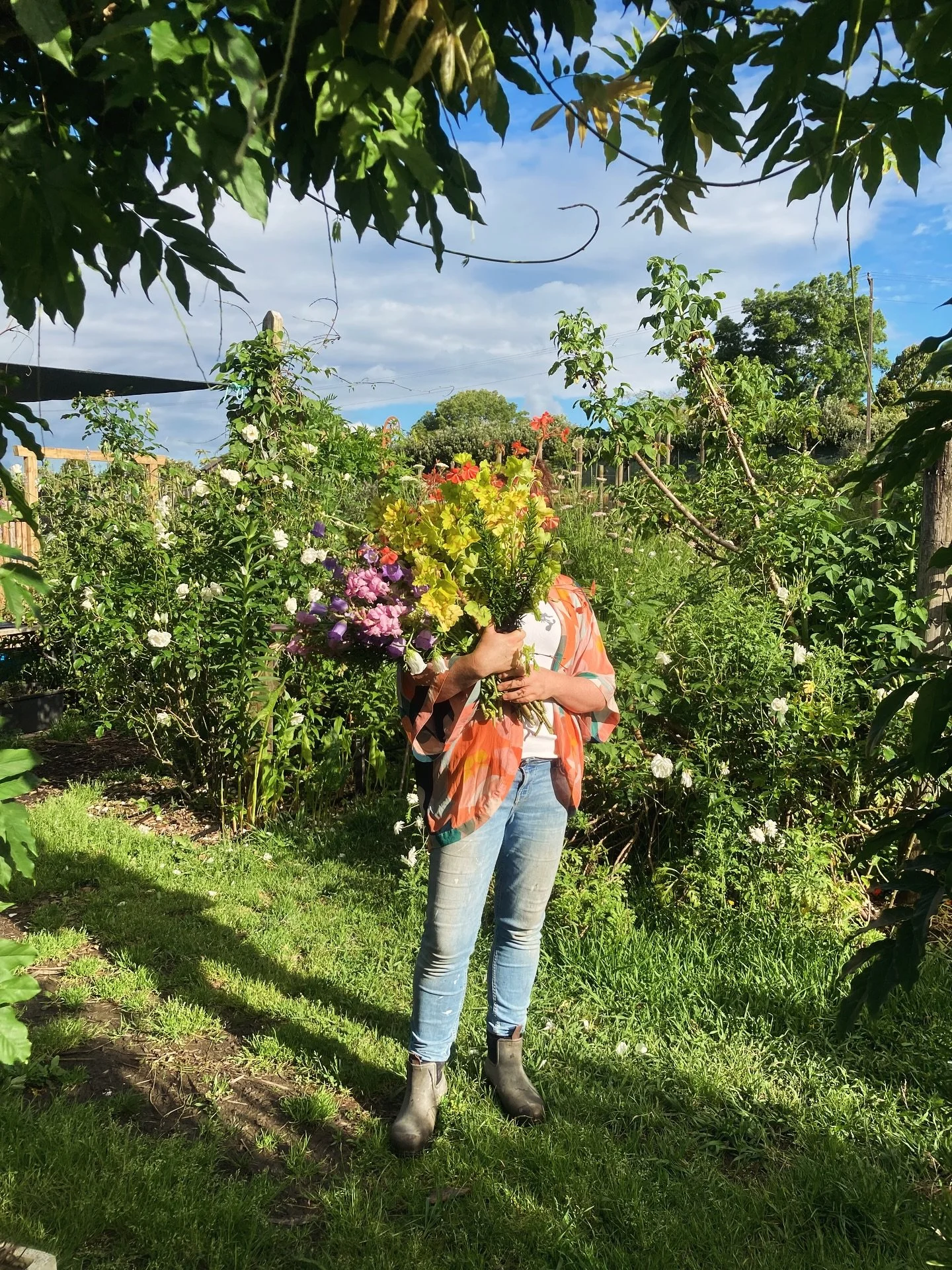 Evening picks with my dear but camera-shy friend 💗