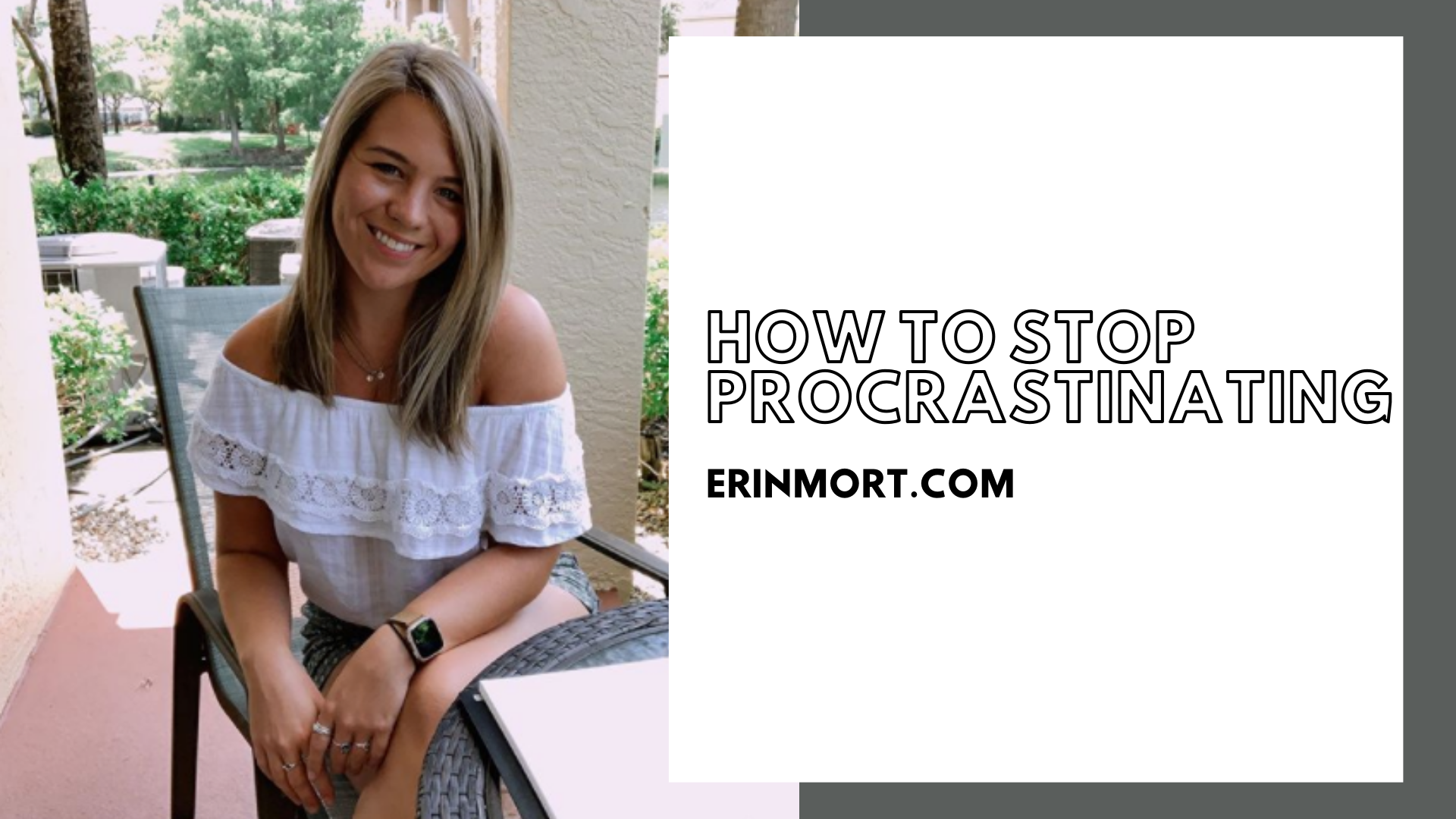 How to stop procrastinating 