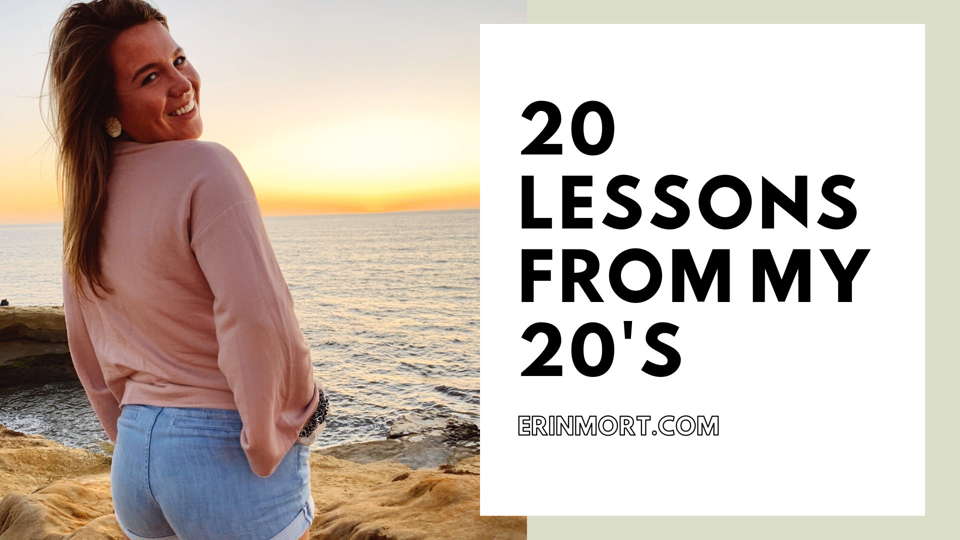 20 Lessons from my 20's