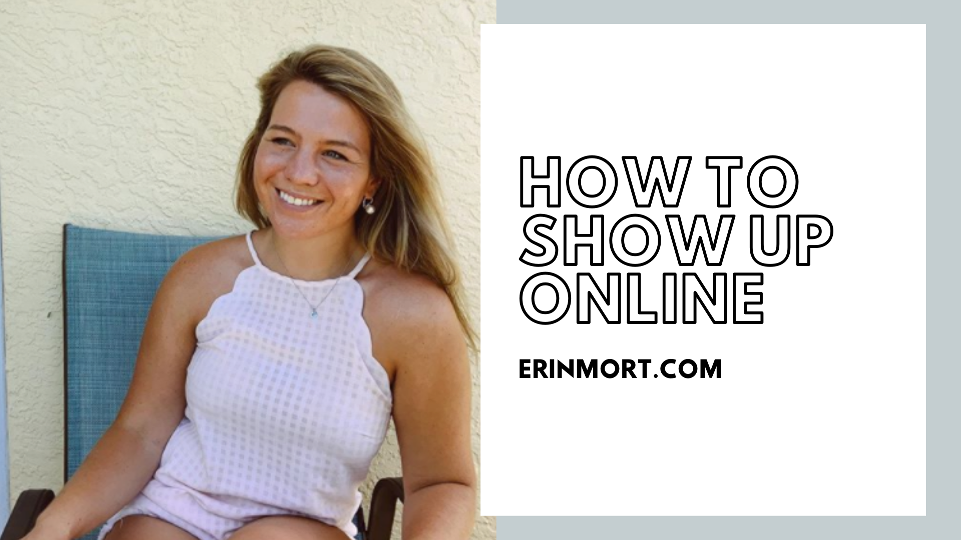 How to show up online