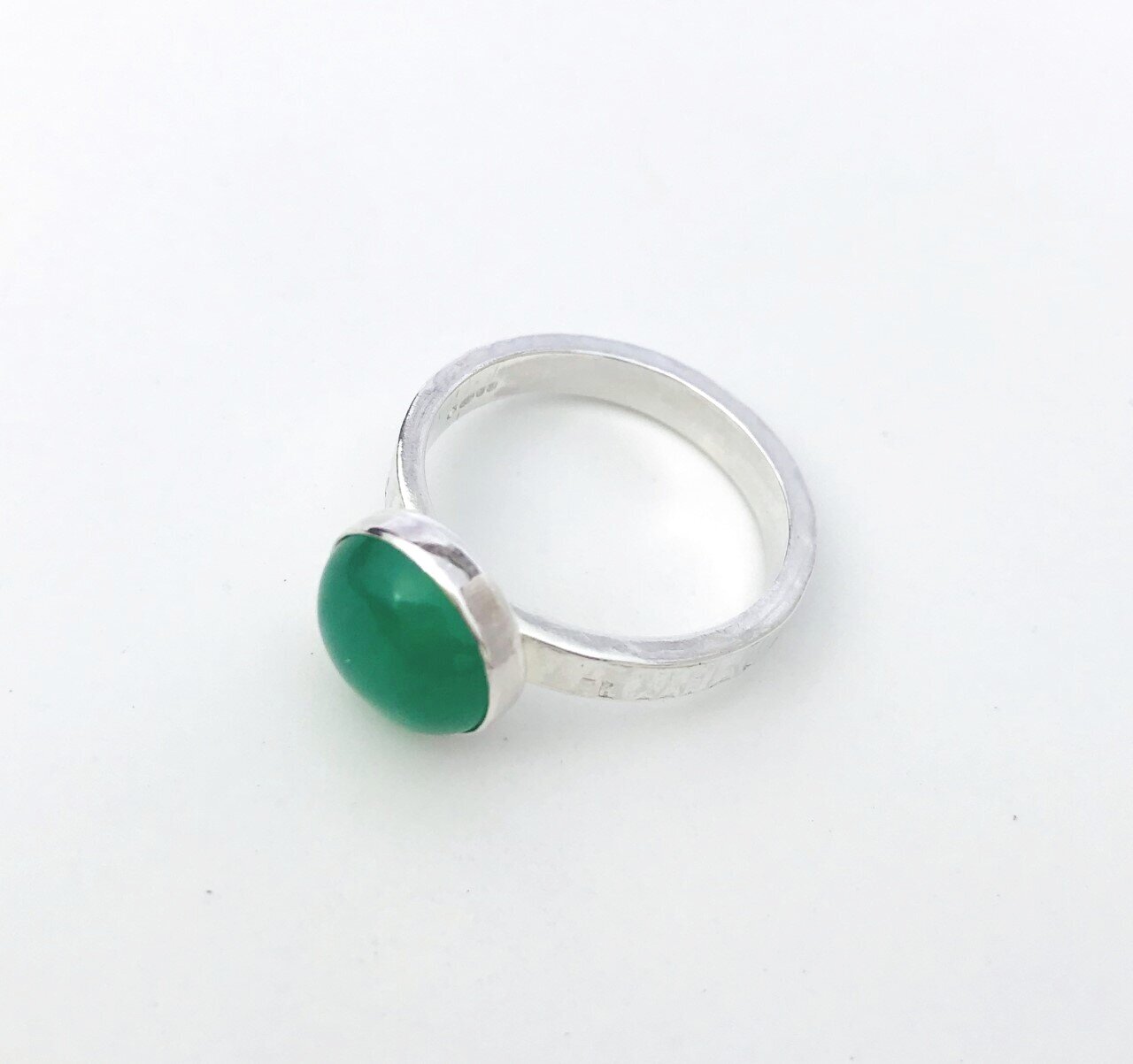 Green Agate Ring