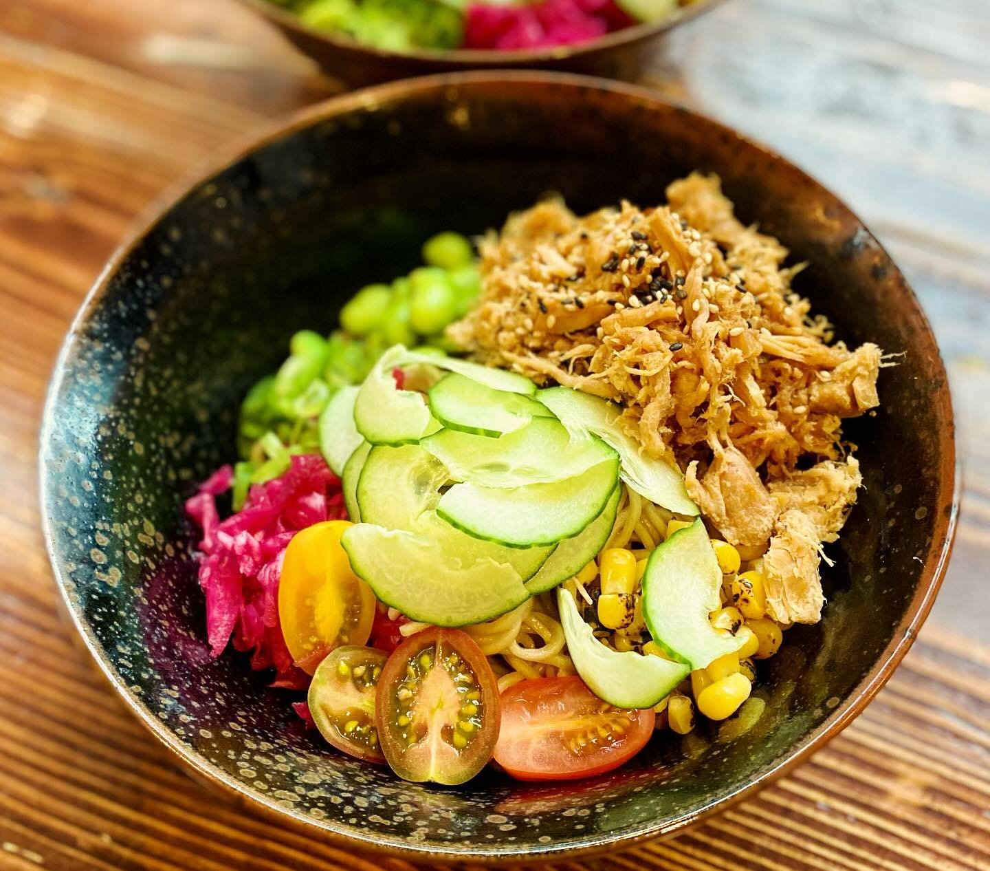 Our Summer Specials Menu launches today!

Our popular Hiyashi Chuka (cold ramen salad) makes a welcome return, as is our incredible Rice Lager, made in collaboration with @orbitbeers 

We&rsquo;ve got a beautifully refreshing HANA Yuzu Sake Spritz fo