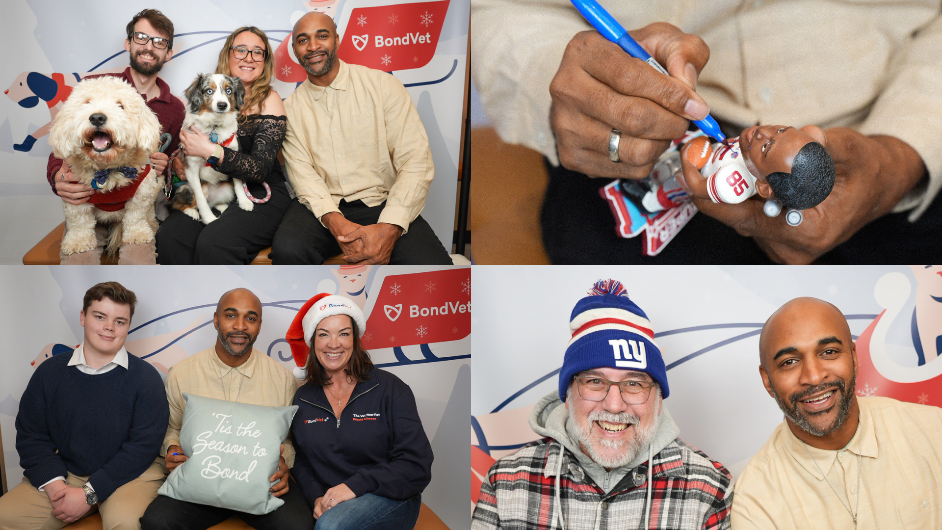 Celebrating the Holidays with Furry Friends and Fans