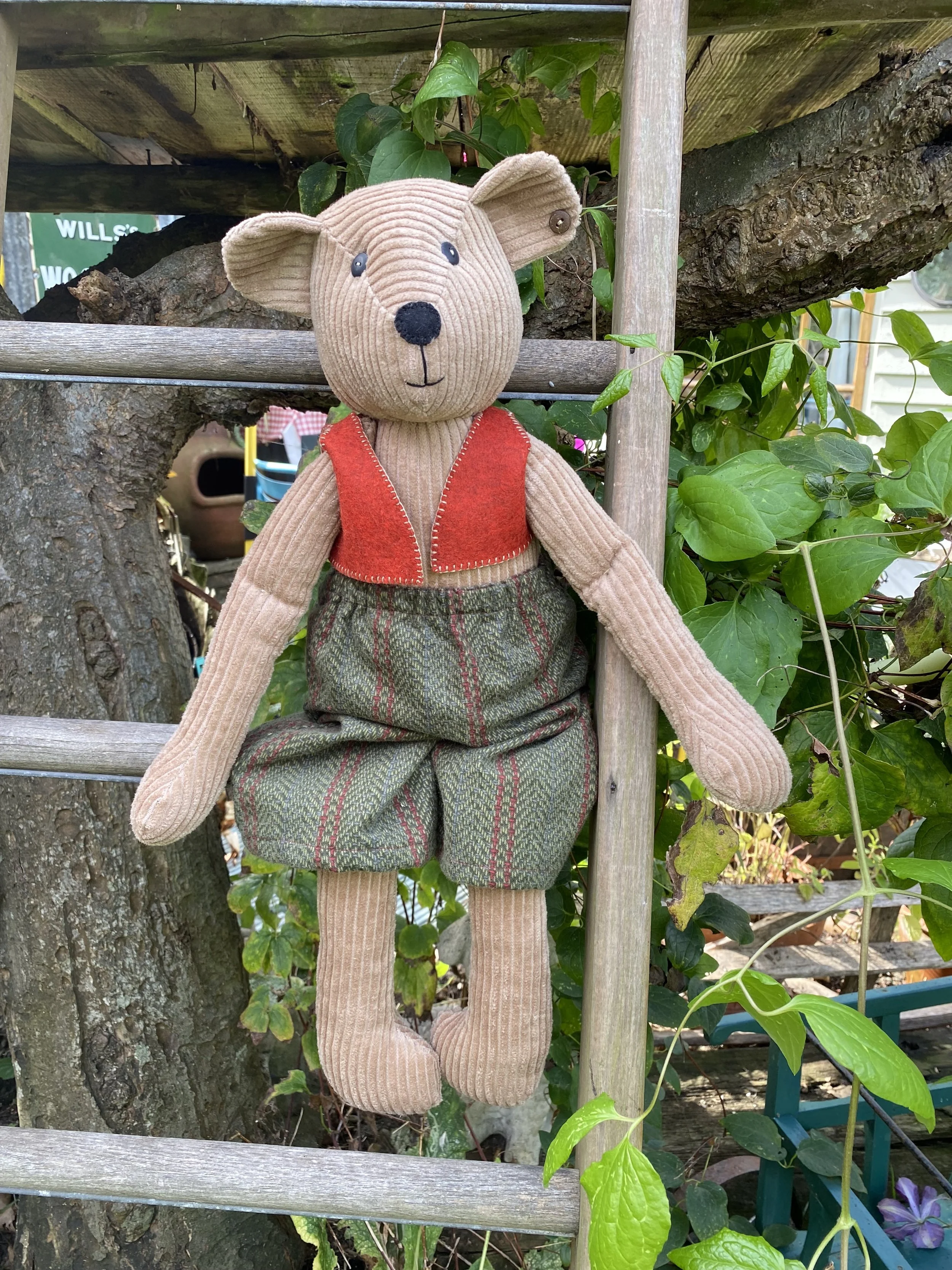 Marigold Bear Kit — Dandelion Designs by Mandy Shaw