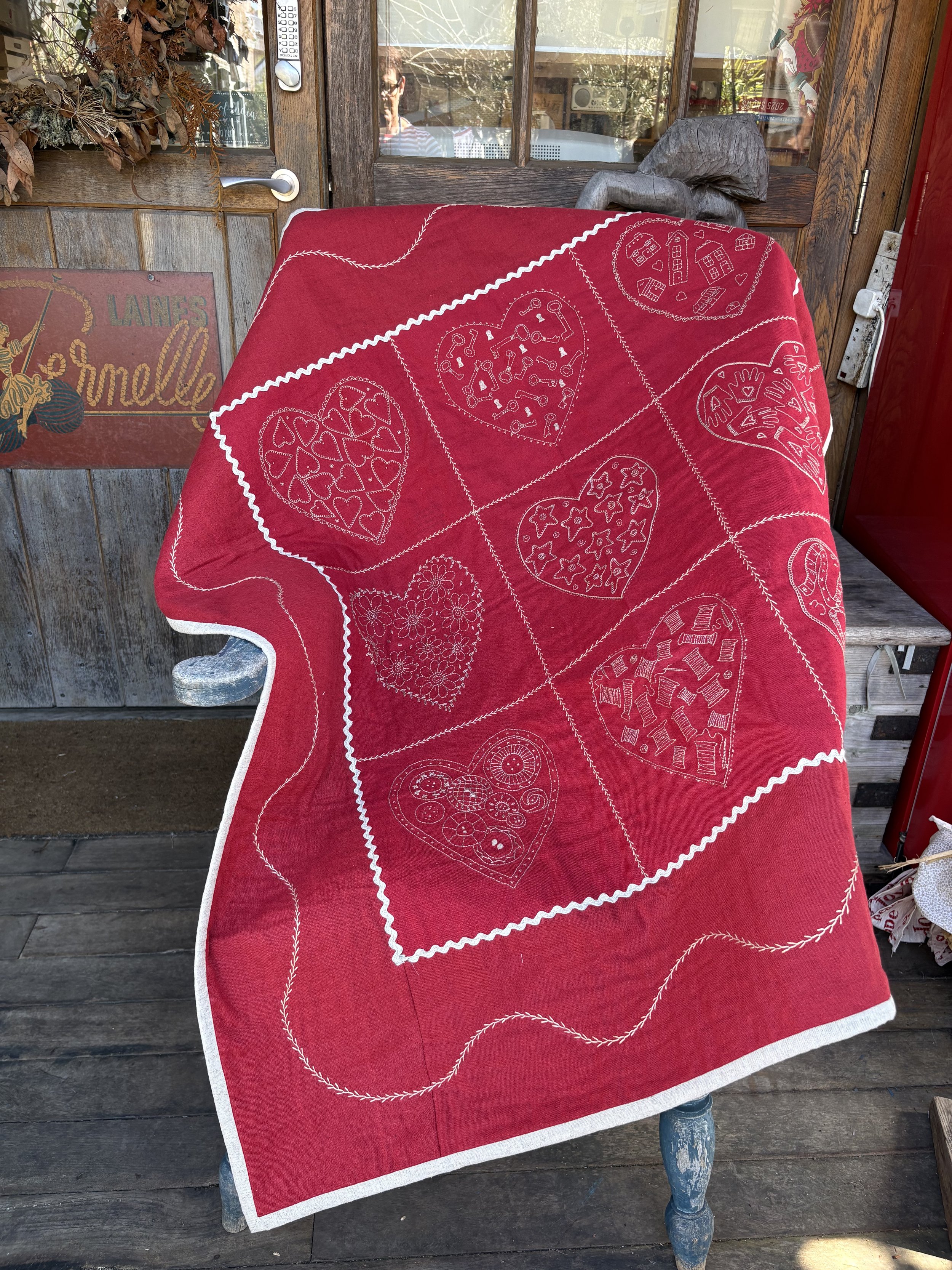 BRAND NEW! Stitch With Love Wallhanging Kit