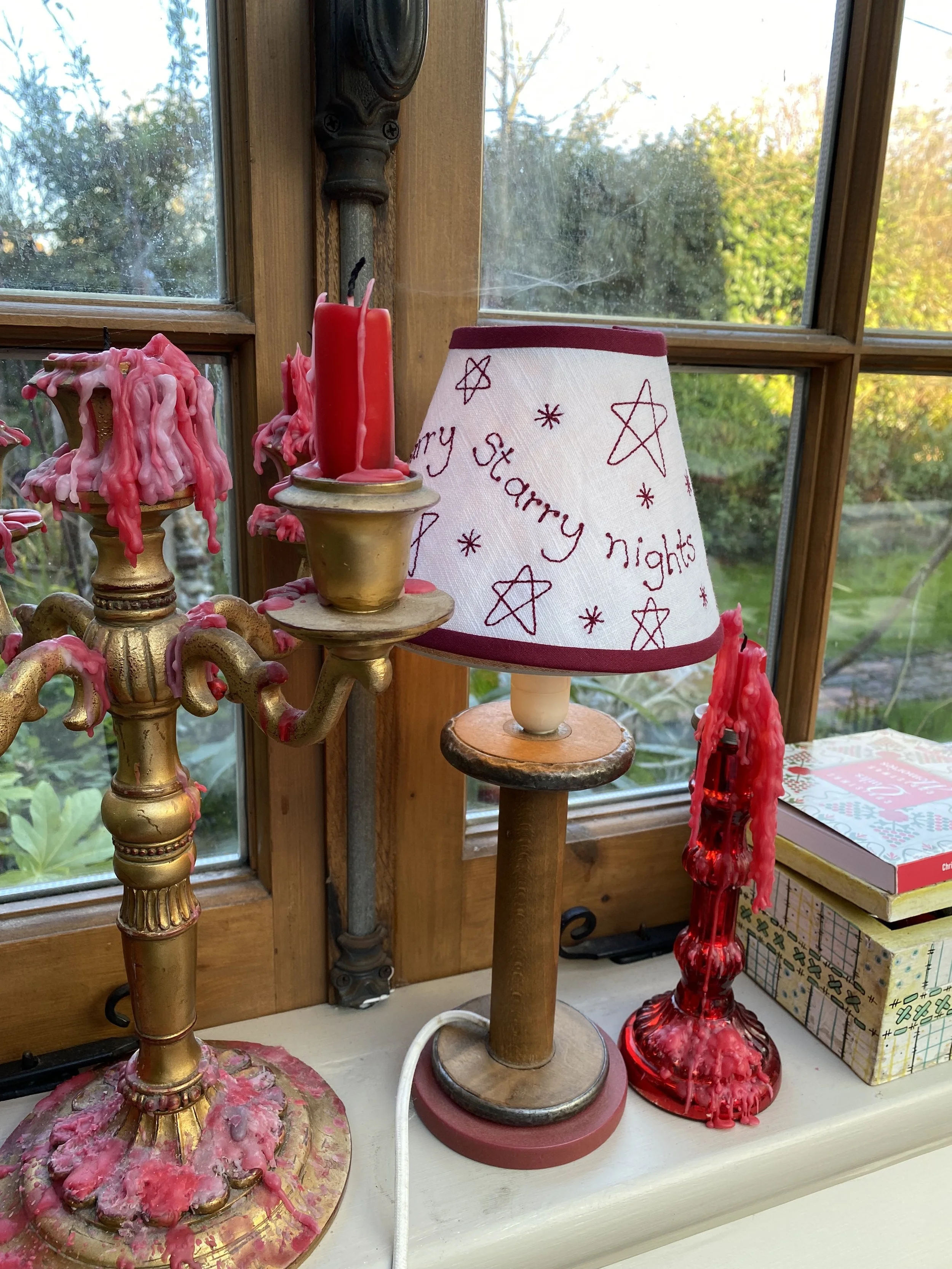 Starry Nights Lampshade Cover Kit