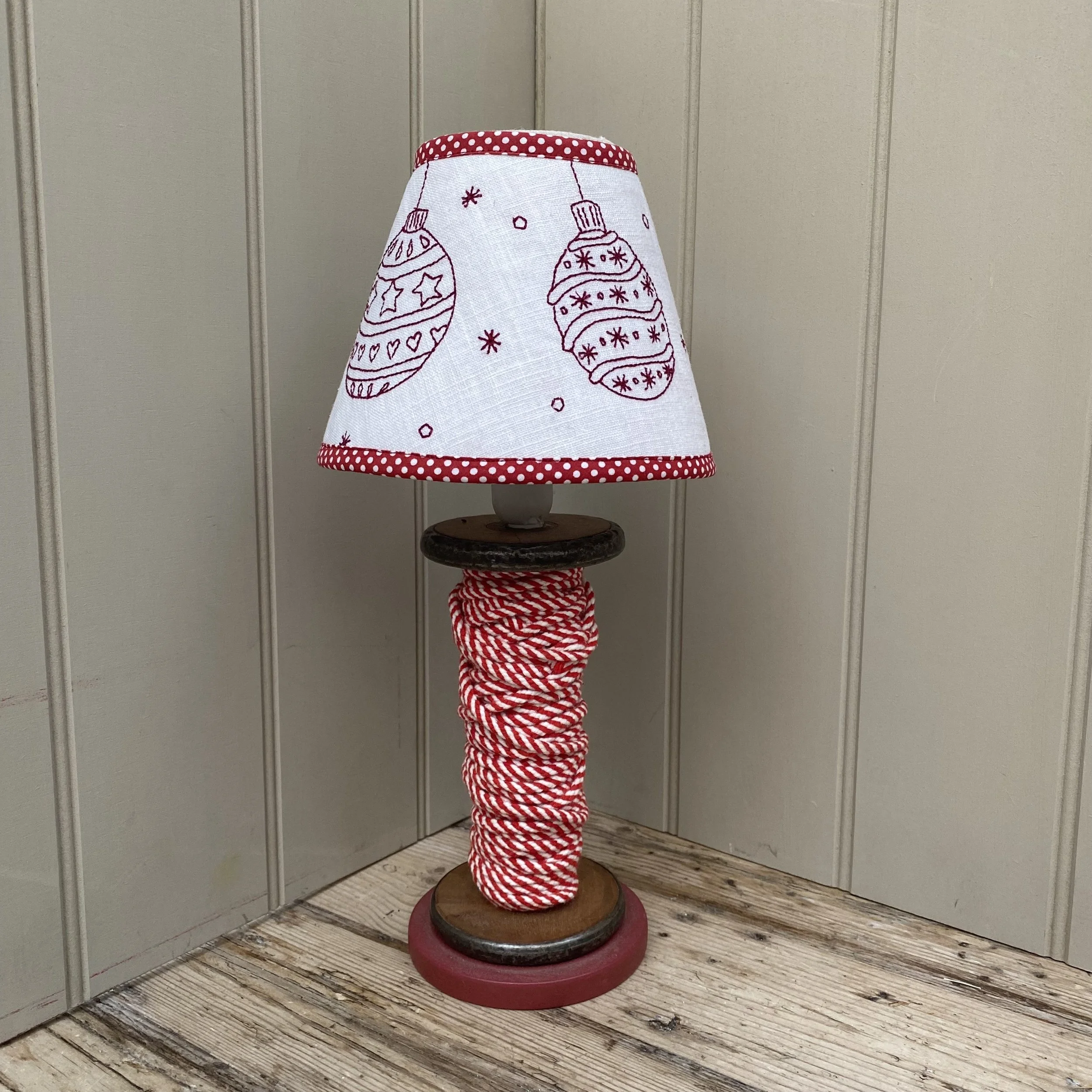 Christmas Baubles Lampshade Cover Kit