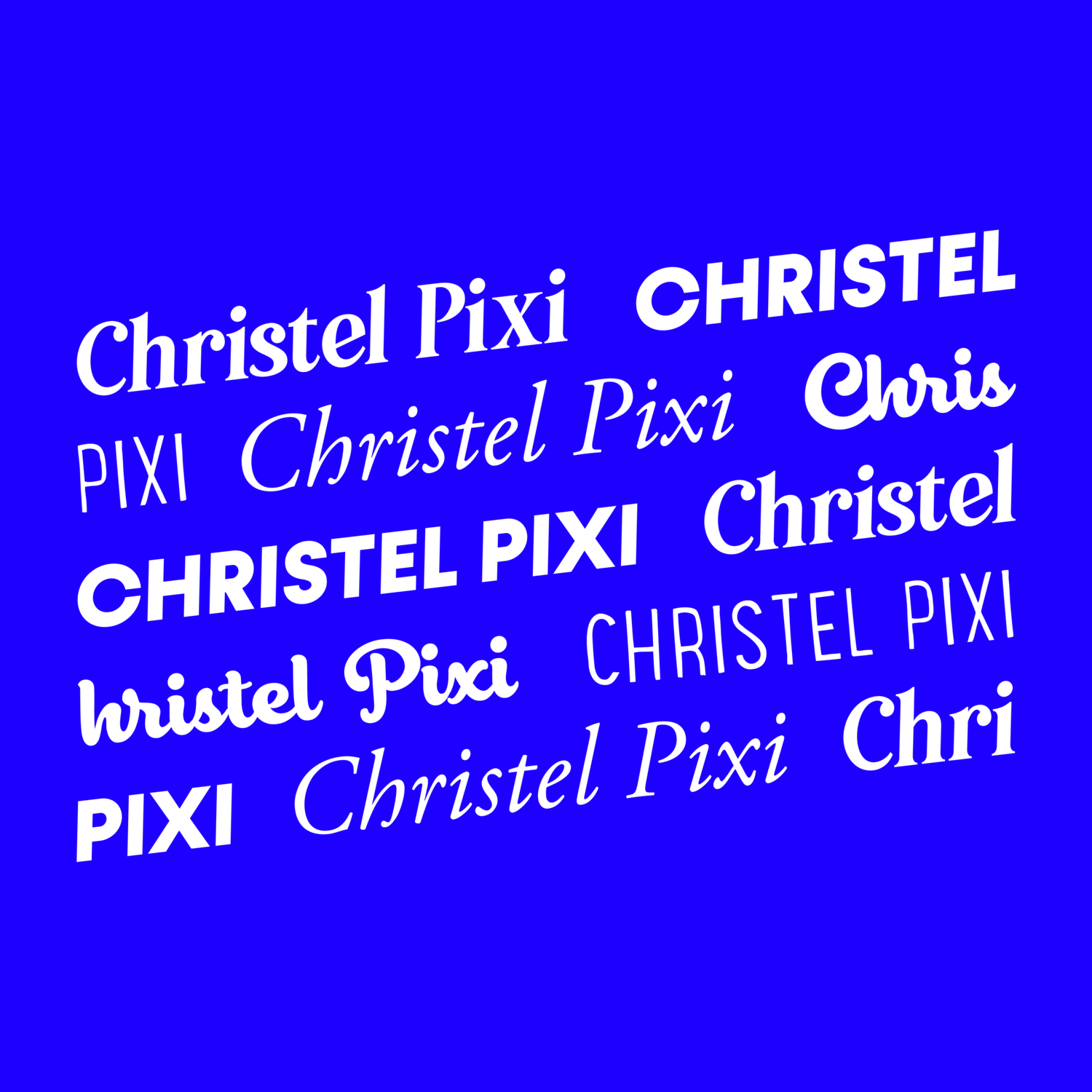 Welcome to Christel Pixi