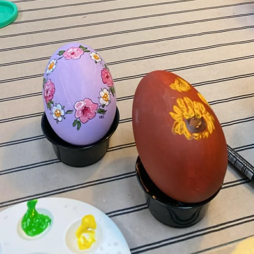 Påske-krea og kaffehygge