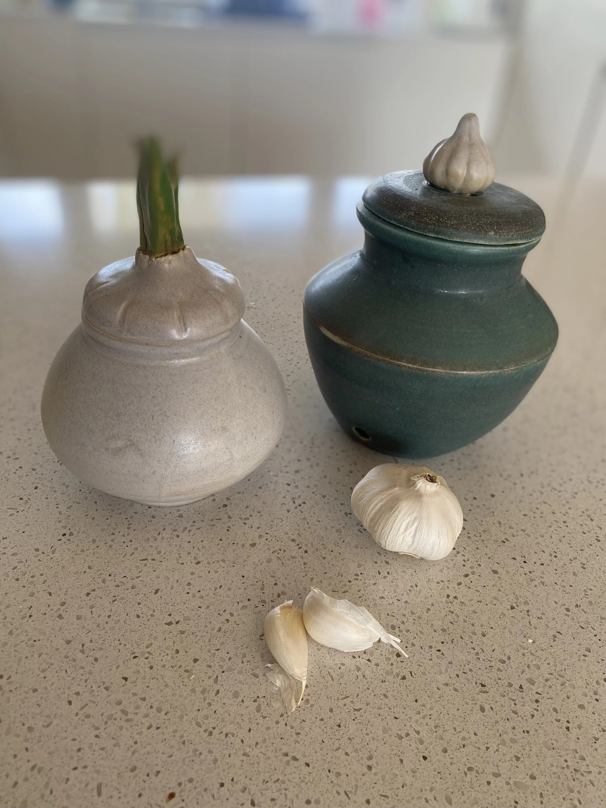 Hvidløgsbeholdere design Leymus