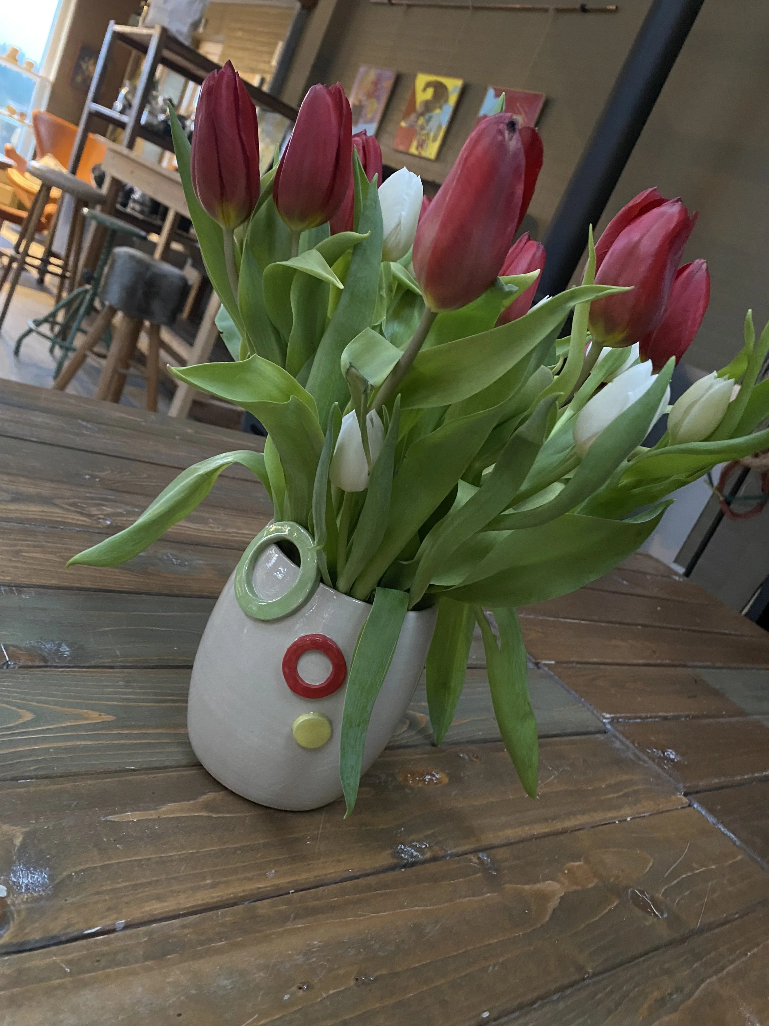 Påske 2026 Leymus Vase "cirkus"