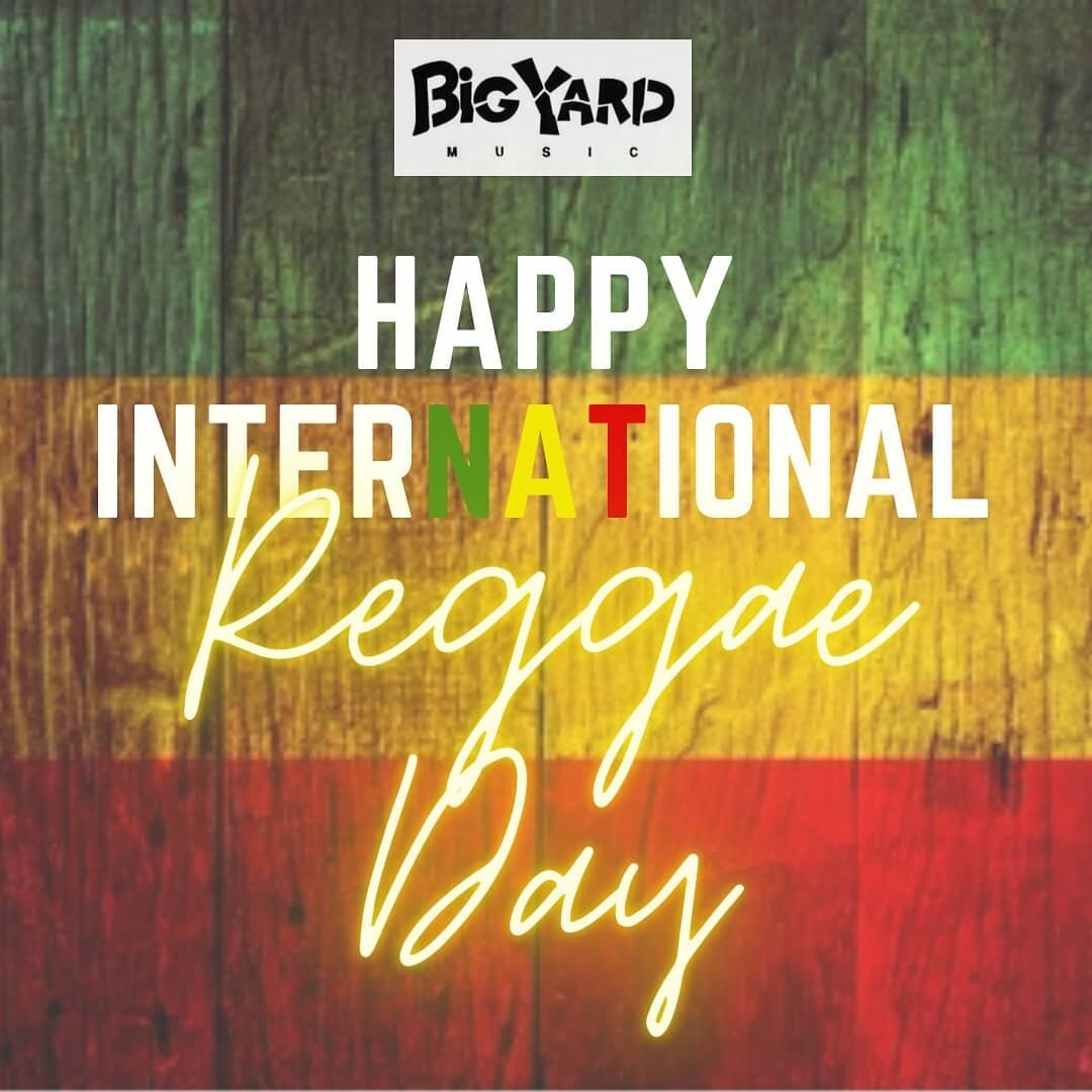 It's July 1, officially celebrated as #InternationalReggaeDay Today we show our appreciation for the impact Reggae music has on the world at large. Let us know in the comments what are some of your favourite Reggae Albums? 🤔 #bigyard #scikronent #re