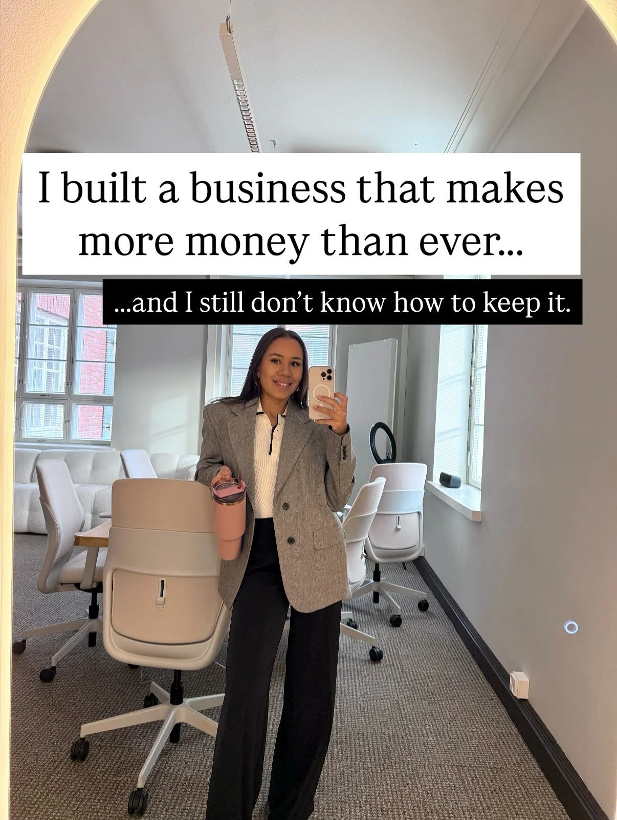 I&rsquo;ve built a business that generates more money than ever before.

And still, I&rsquo;m the kind of person who ends up with nothing left at the end of the month.

And I know I&rsquo;m not alone.

For a long time, I justified it with:
&ldquo;I&r