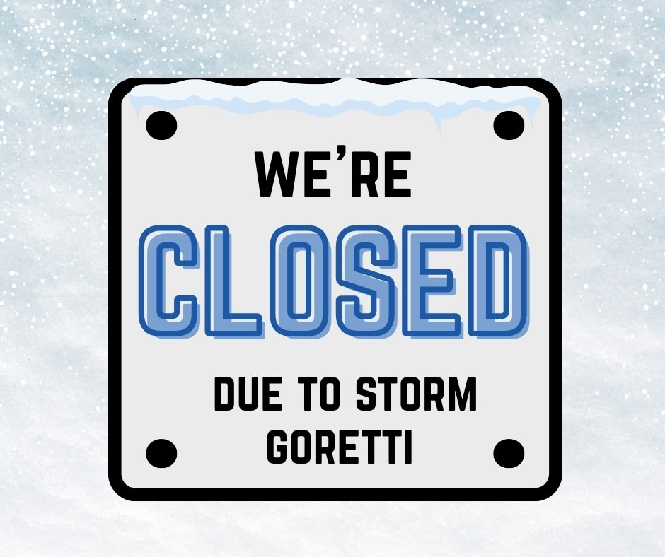 We&rsquo;ve taken the decision to close for the rest of the day due to the snow caused by Storm Goretti 

We will be back open again tomorrow, hope to see you then!
&amp; enjoy the snow for those who bought one of our sledges 🛷