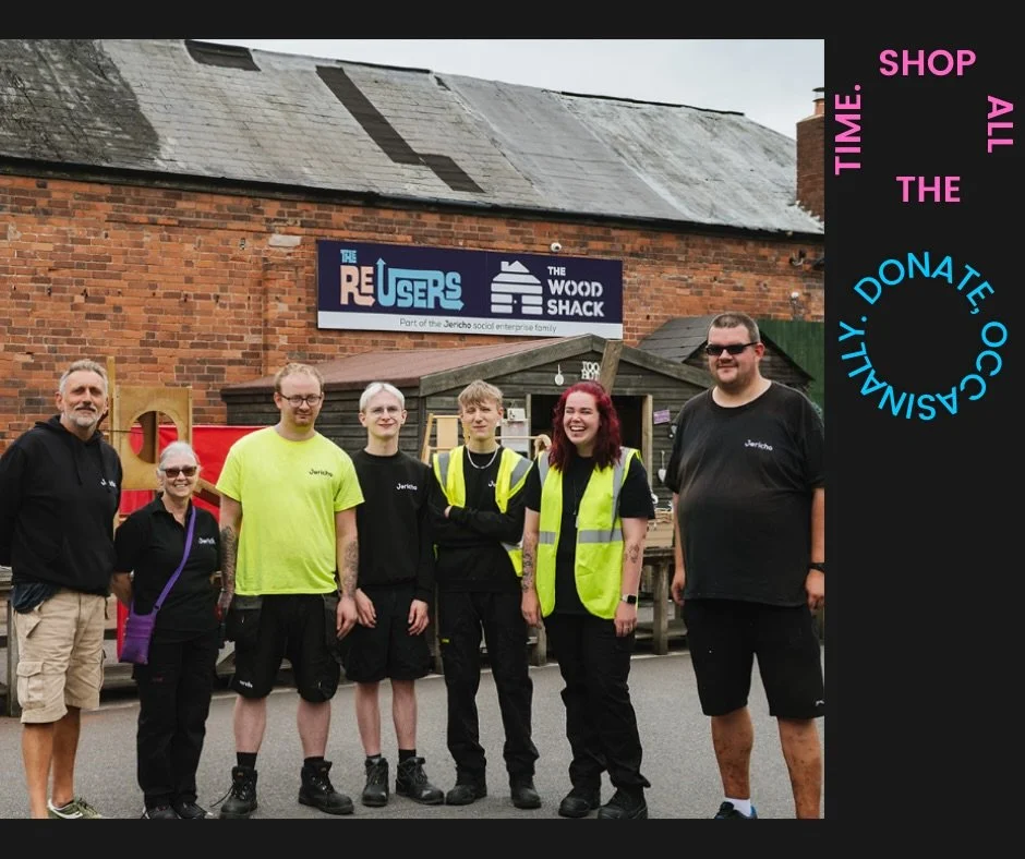 Harry Styles is back to work 📢

By shopping at The ReUsers all the time, and donating occasionally you can be part of supporting others into work or back to work 

At the ReUsers we support young people and survivors of modern day slavery who are fa