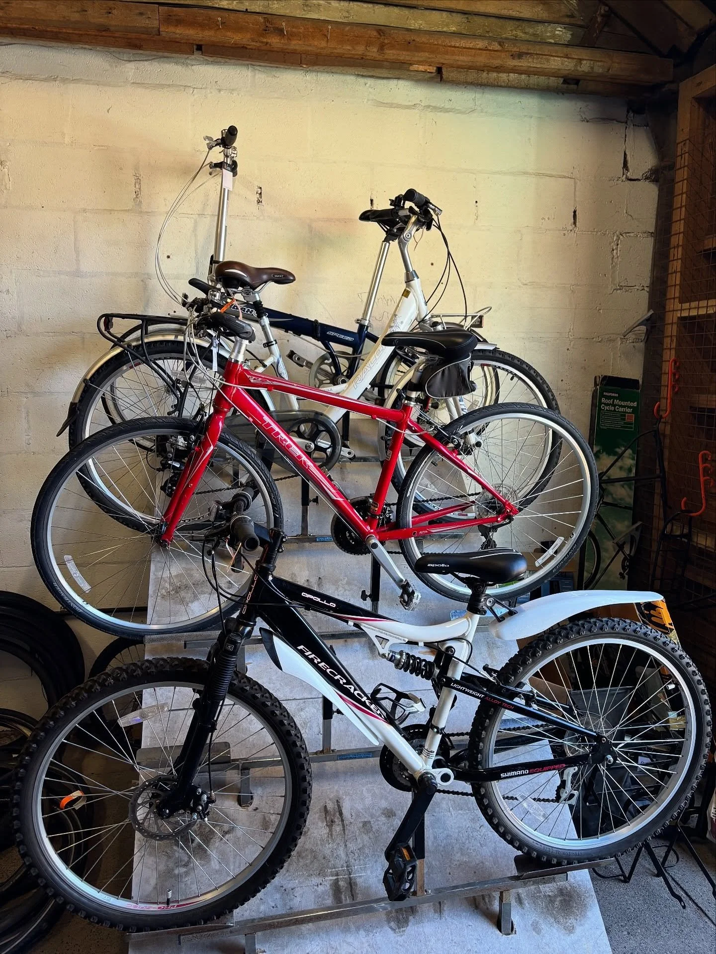 Looking for something more advanced than a regular road bike? 🚴 

In case you didn&rsquo;t know, we have a various range of mountain and racer bikes - all fully serviced, so there&rsquo;s no need to compromise on the quality to get a cheaper price! 