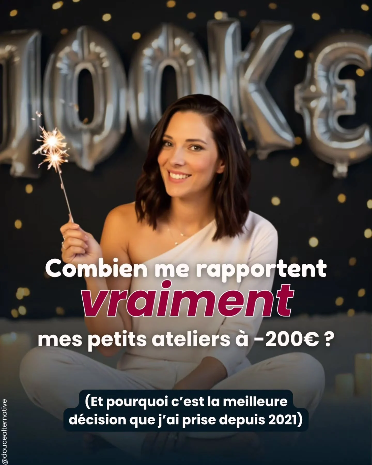 Oui, m&ecirc;me une petite offre rapporte. Et NON j'ai toujours pas une &quot;grosse&quot; audience et j'ai perdu &eacute;norm&eacute;ment d'engagement.
Comme quoi tout est possible !

C'est tout ce que j'apprends dans Petit Atelier = Gros CA, ma m&e