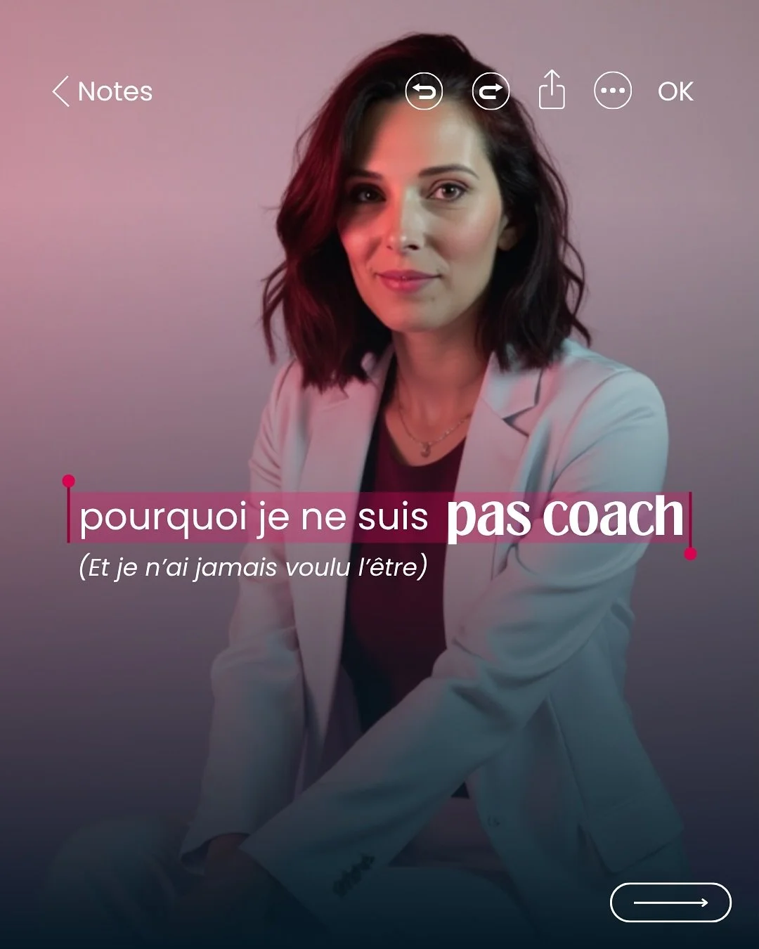 Et si un jour je dis &laquo;&nbsp;je suis coach&nbsp;&raquo; ce sera parceque &hellip;
Je me serais form&eacute;e !

En 2025 on voit des coach &agrave; toutes les sauces et perso j&rsquo;en peux plus.
Mais c&rsquo;est pas nouveau 🤭 &ccedil;a fait 5a