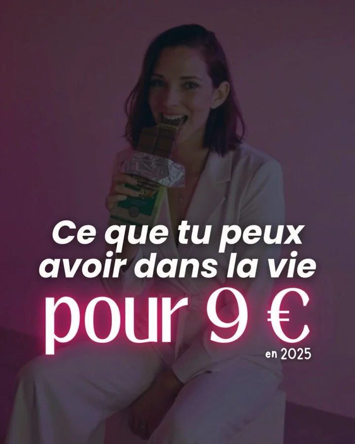 M&ecirc;me si perso j&rsquo;adore la pistache&hellip; 😍

Parce que pour 9 &euro;, tu peux acheter :
&bull; du chocolat &ldquo;&eacute;dition luxe&rdquo; qui dispara&icirc;t en 2 minutes,
&bull; un mojito qui te donne de l&rsquo;espoir (et un mal de 