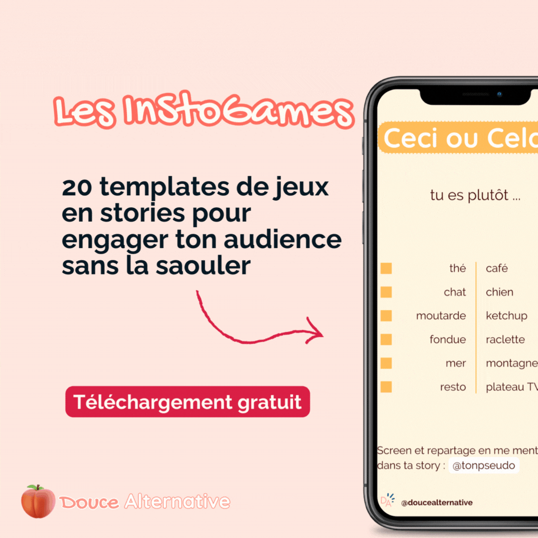 Instogames douce alternative