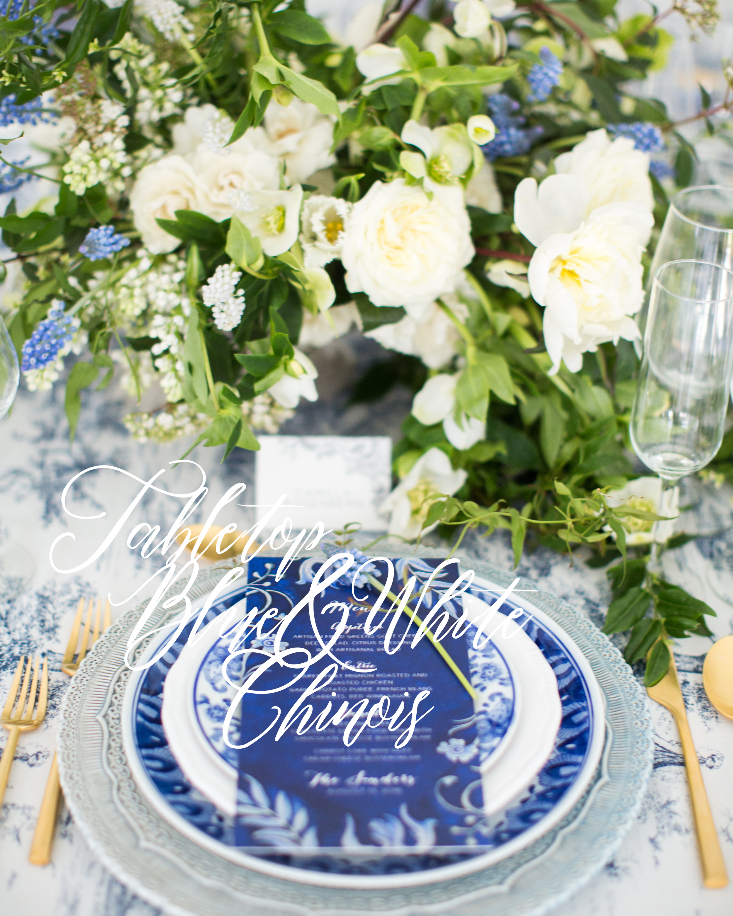 TABLETOP | BLUE & WHITE CHINOIS