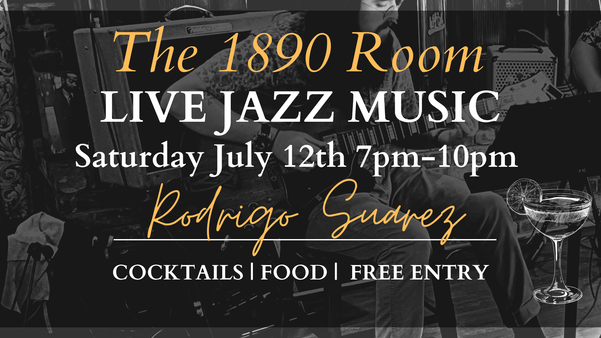 Live Jazz with Rodrigo Suarez