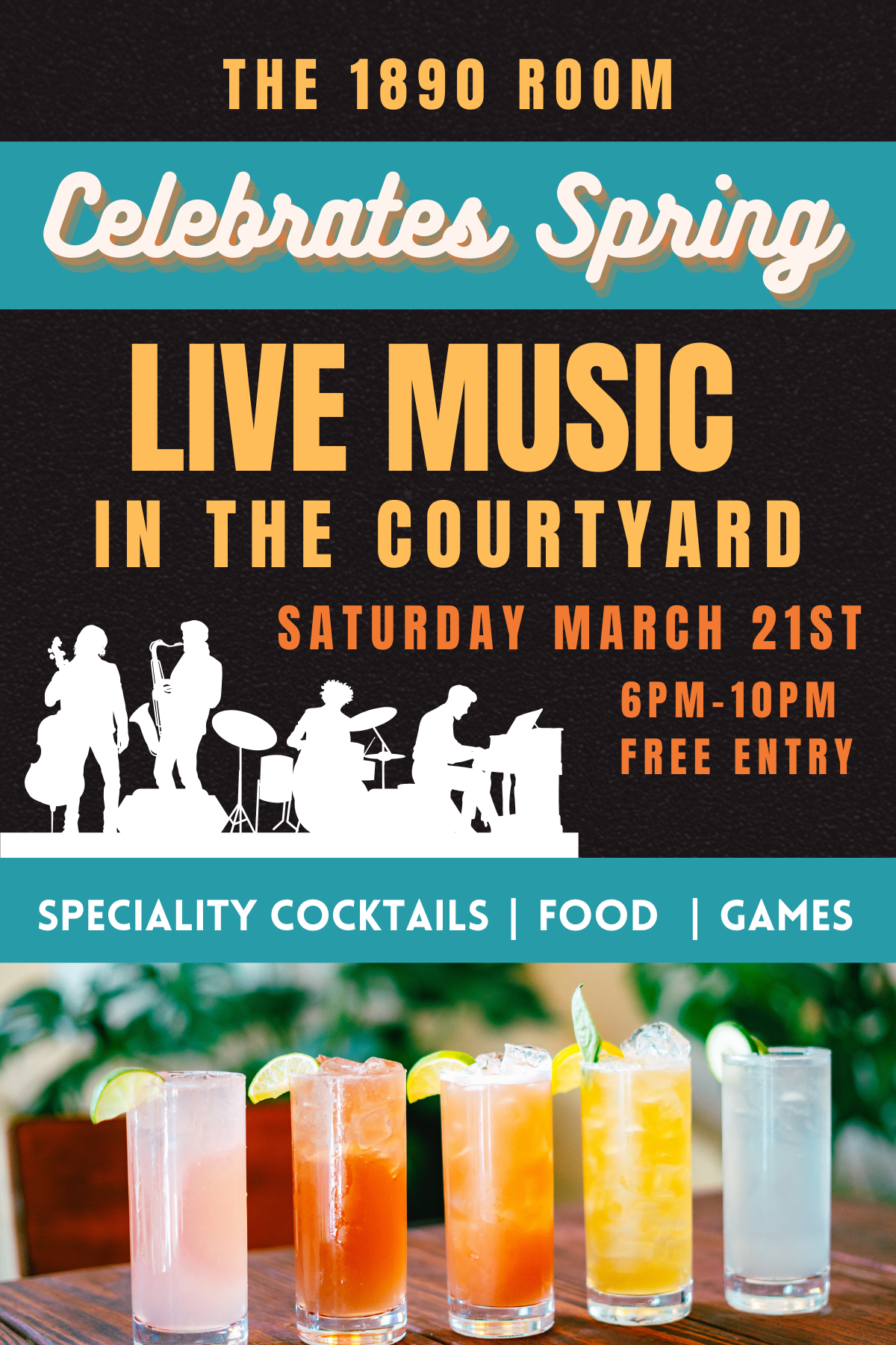 Celebrate Spring Live Music In The Courtyard