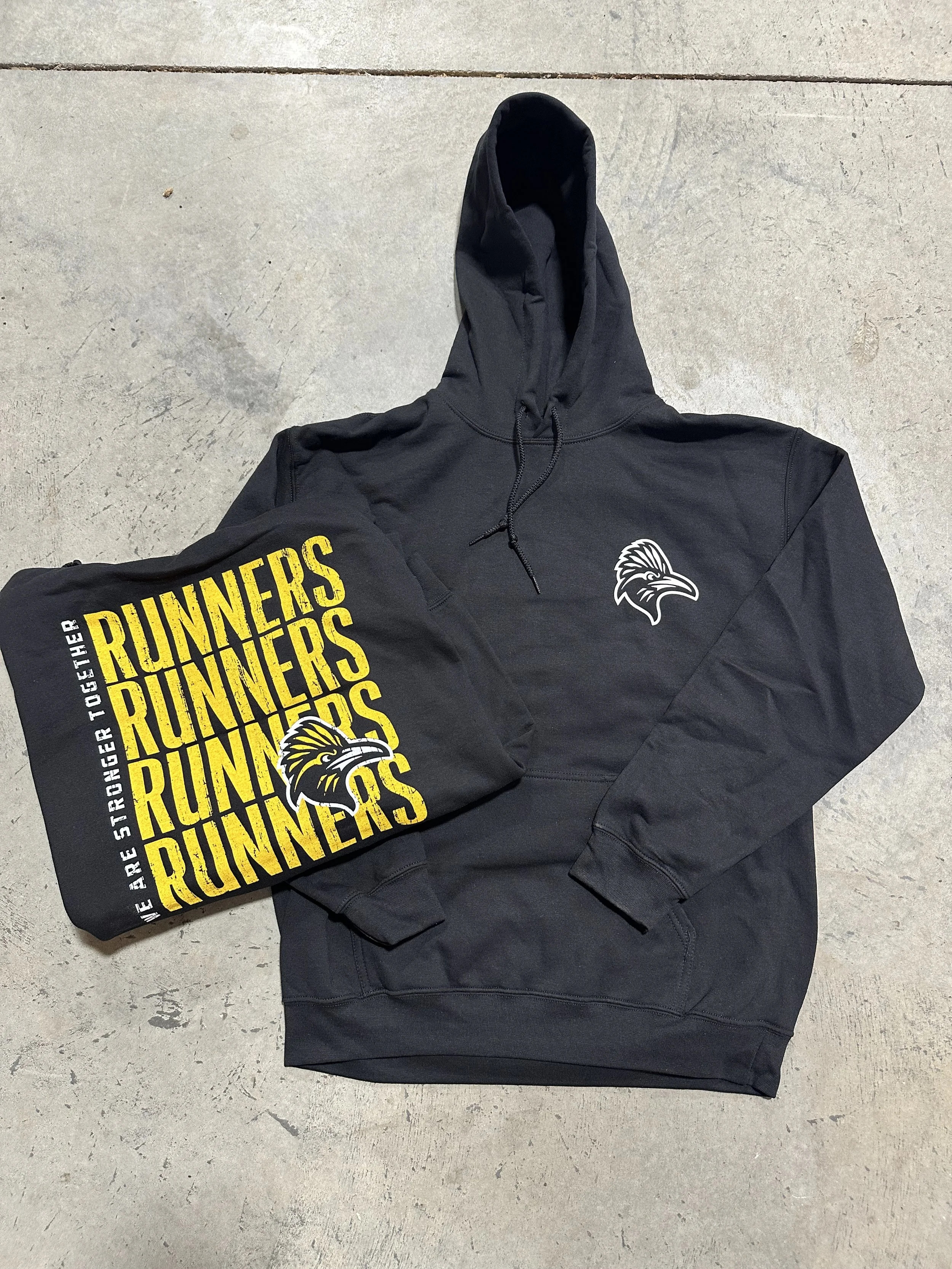 Black Runners Hoodie