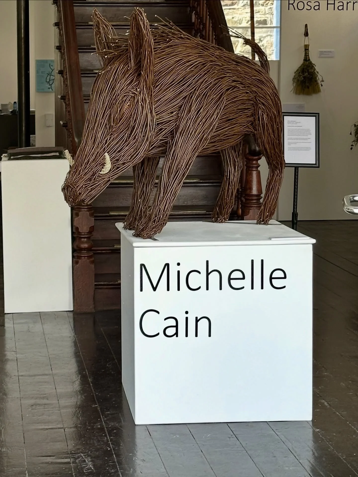 Thank you to everyone who came to the opening PV of &ldquo;Woven&rdquo; at Canfas Thursday night ❤️

Also a huge thank you to all the artists who trusted me with their beautiful work and to Sarah for asking me to curate. 

Thanks too to Ann, Clare an