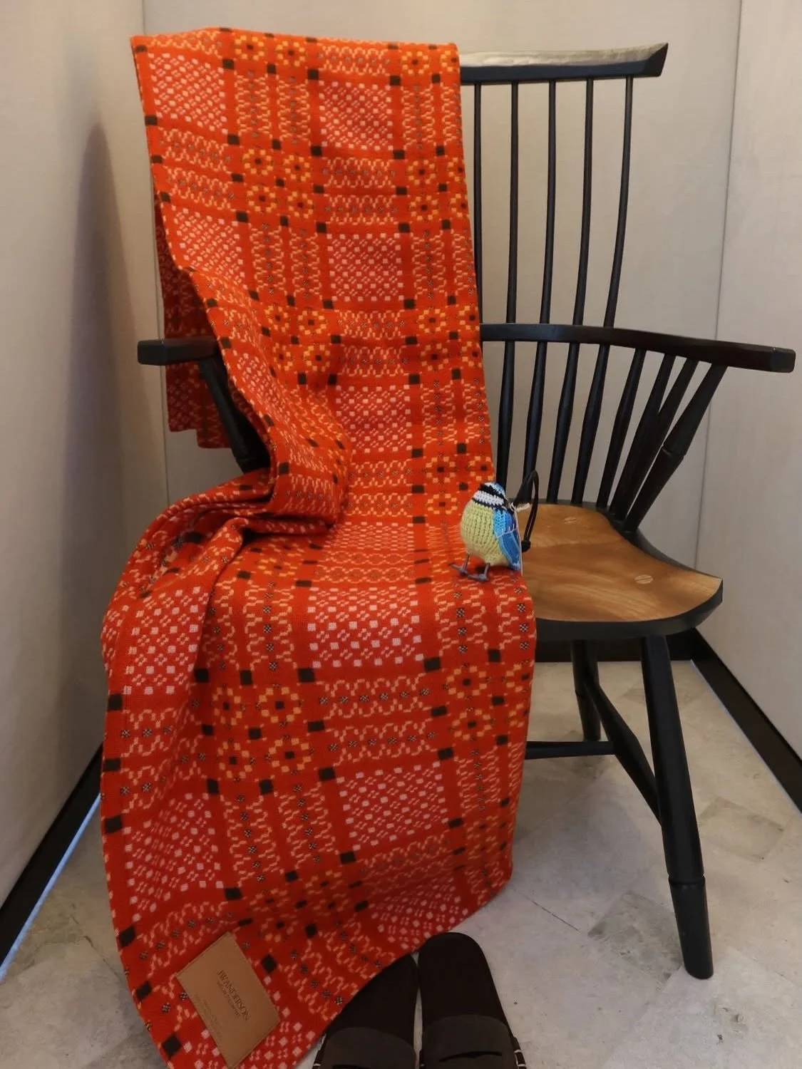 Absolutely delighted to have supplied Cambrian Wool for this project 🧡

It&rsquo;s been an absolute pleasure to work with the design team at JW Anderson and Melin Tregwynt. 

The all important supply chain&hellip; 
from design concept and initial di