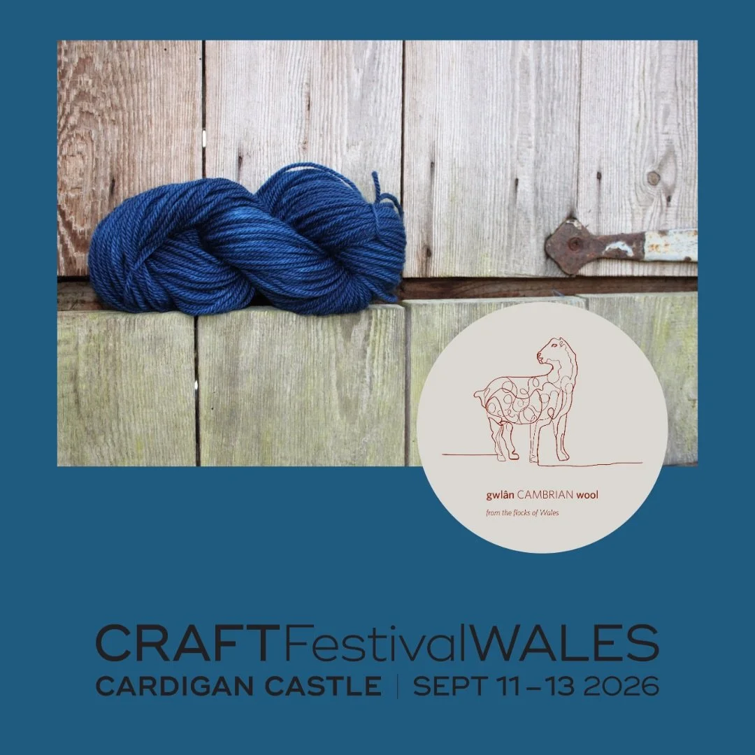I&rsquo;ll be in the marquee at Cardigan Castle grounds, along with some superb makers from all over the UK. 

Friday 11th to Sunday 13th September. 

If you like your contemporary craft and a fabulous day (or three) out doing fun stuff, then I would