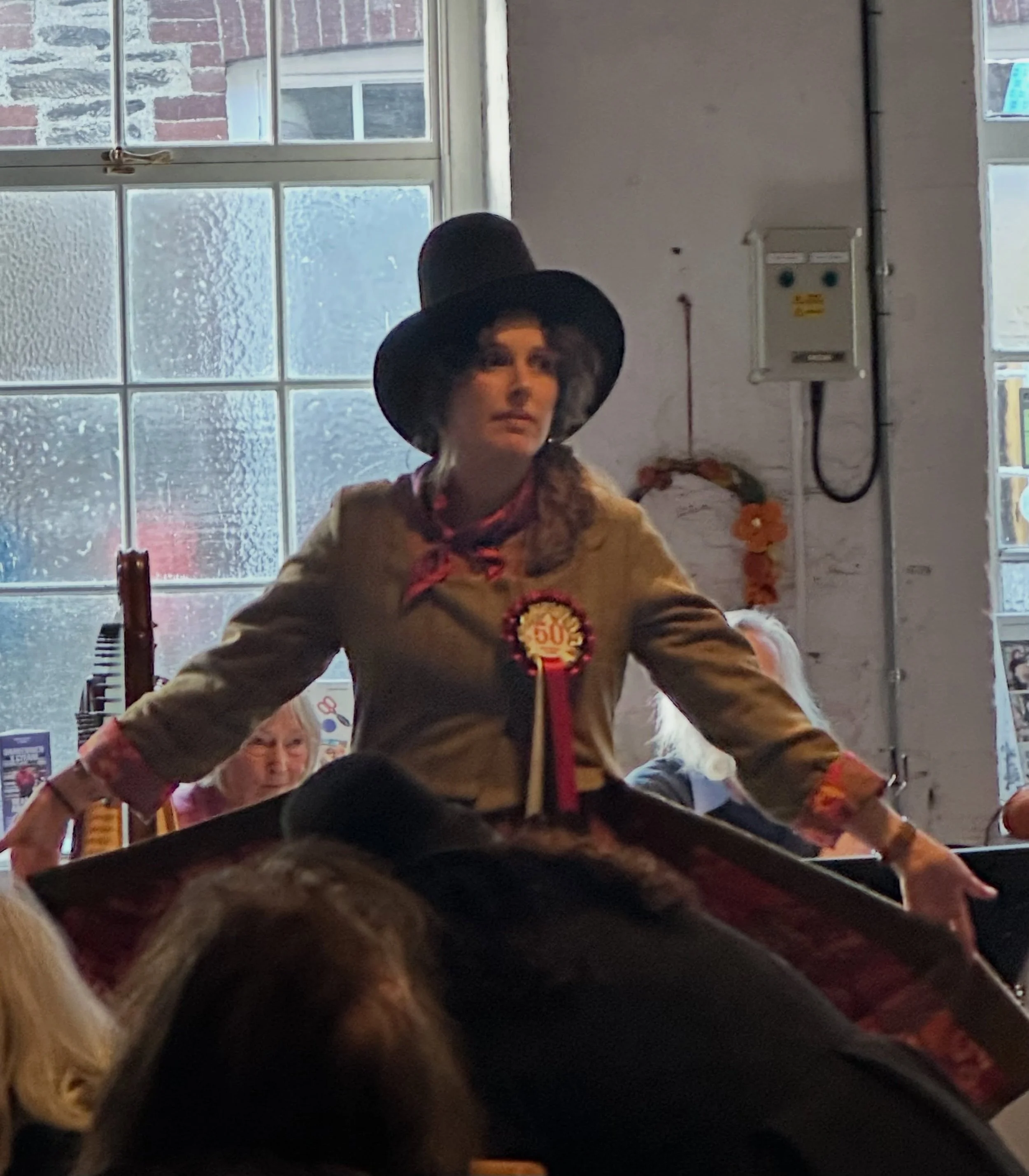 Celebrating 50years of Amgueddfa Wl&acirc;n Genedlaethol and the pattern festival 

We had the best day on Saturday at the woollen museum Drefach Felindre celebrating the museum&rsquo;s 50 years. 

I have had a very &lsquo;woolly week&rsquo; celebrat