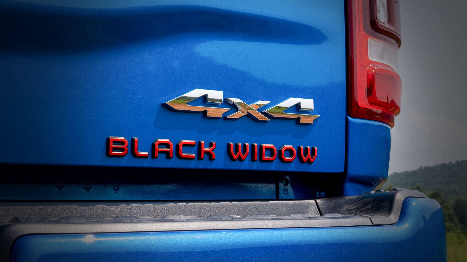 Black Widow badging