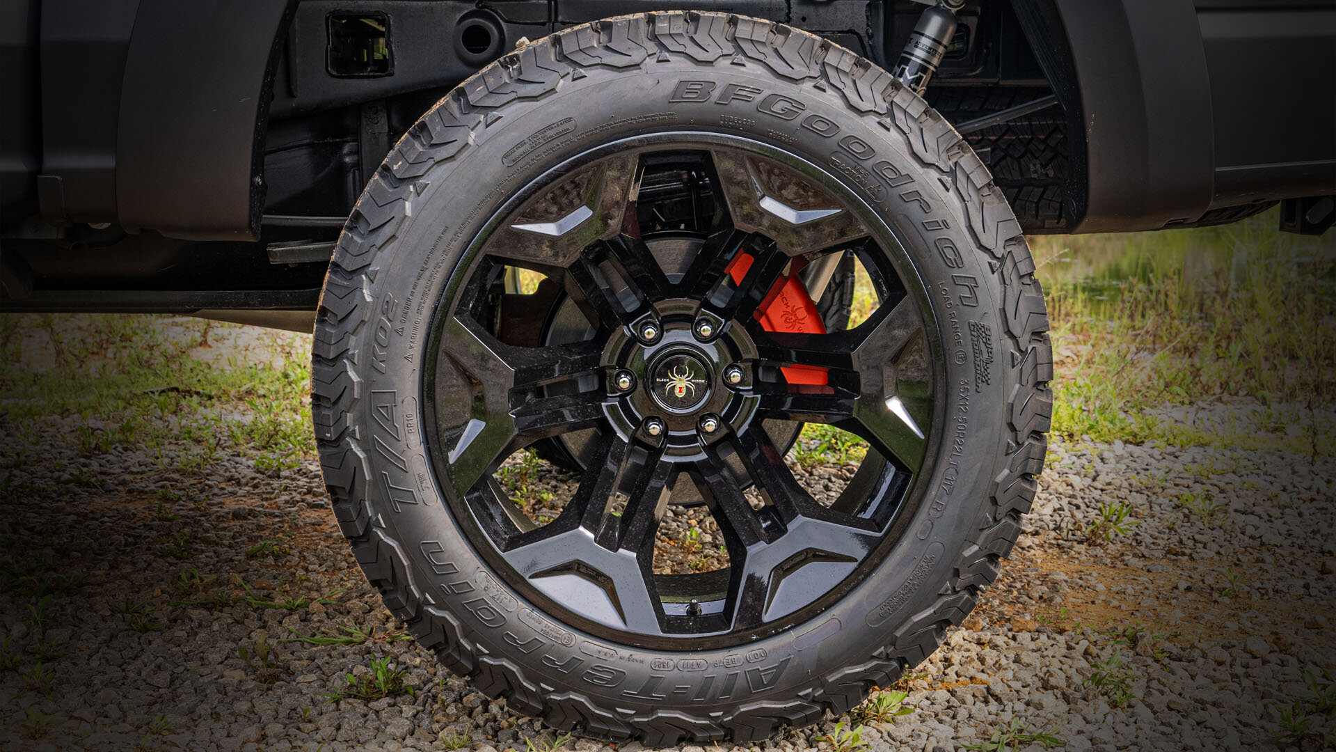 Black Widow 22 inch wheels