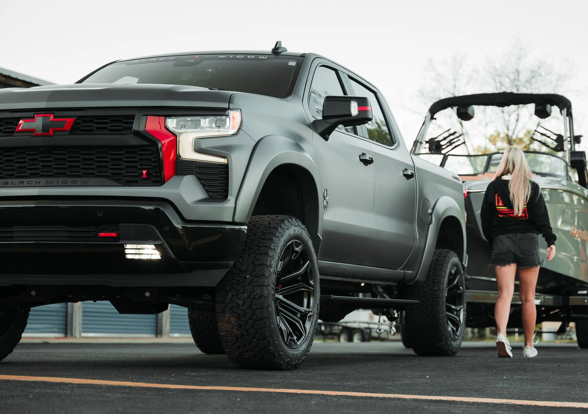 Chevrolet Silverado — Black Widow Lifted Trucks