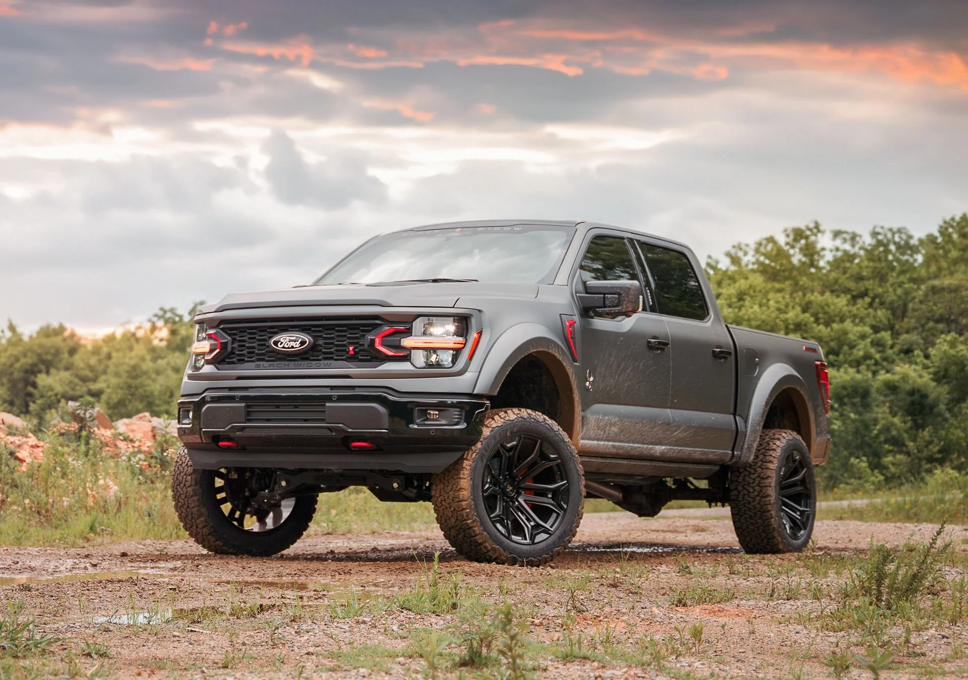 Ford — Black Widow Lifted Trucks