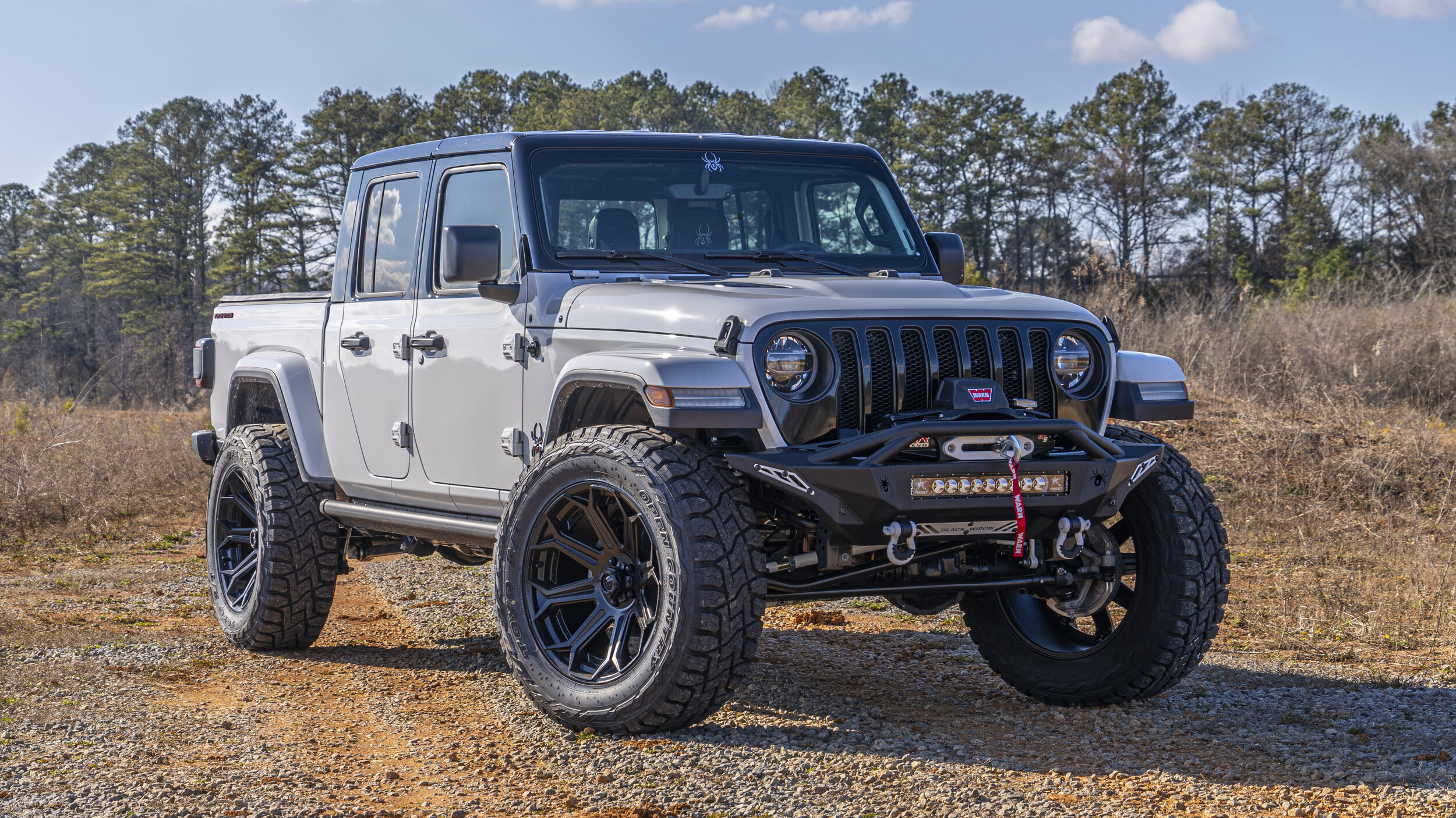 Jeep Gladiator Black Widow Gallery — Black Widow Trucks