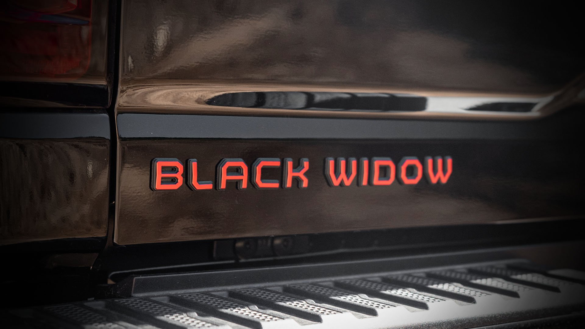 Black Widow badging