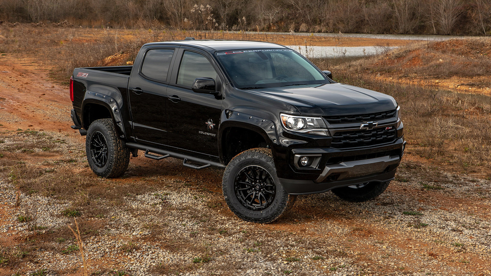 Black Widow Chevy Colorado