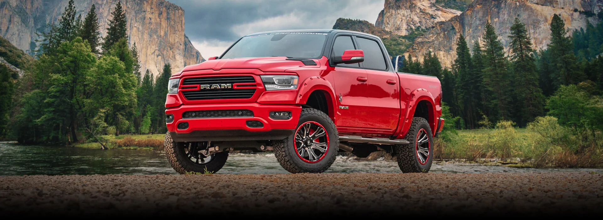 RAM 1500 Black Widow — Black Widow Lifted Trucks