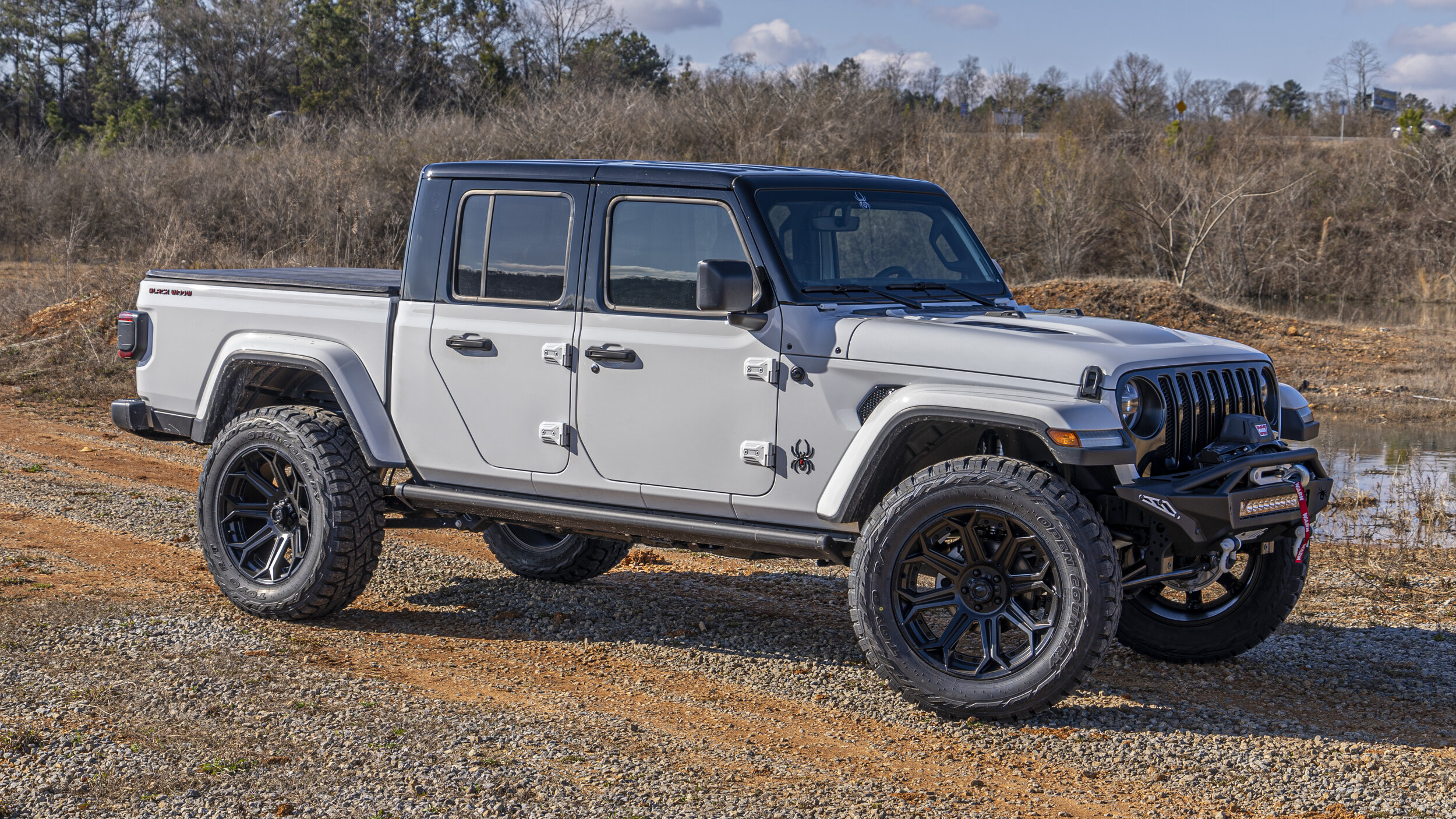 Jeep Gladiator Black Widow Gallery — Black Widow Trucks